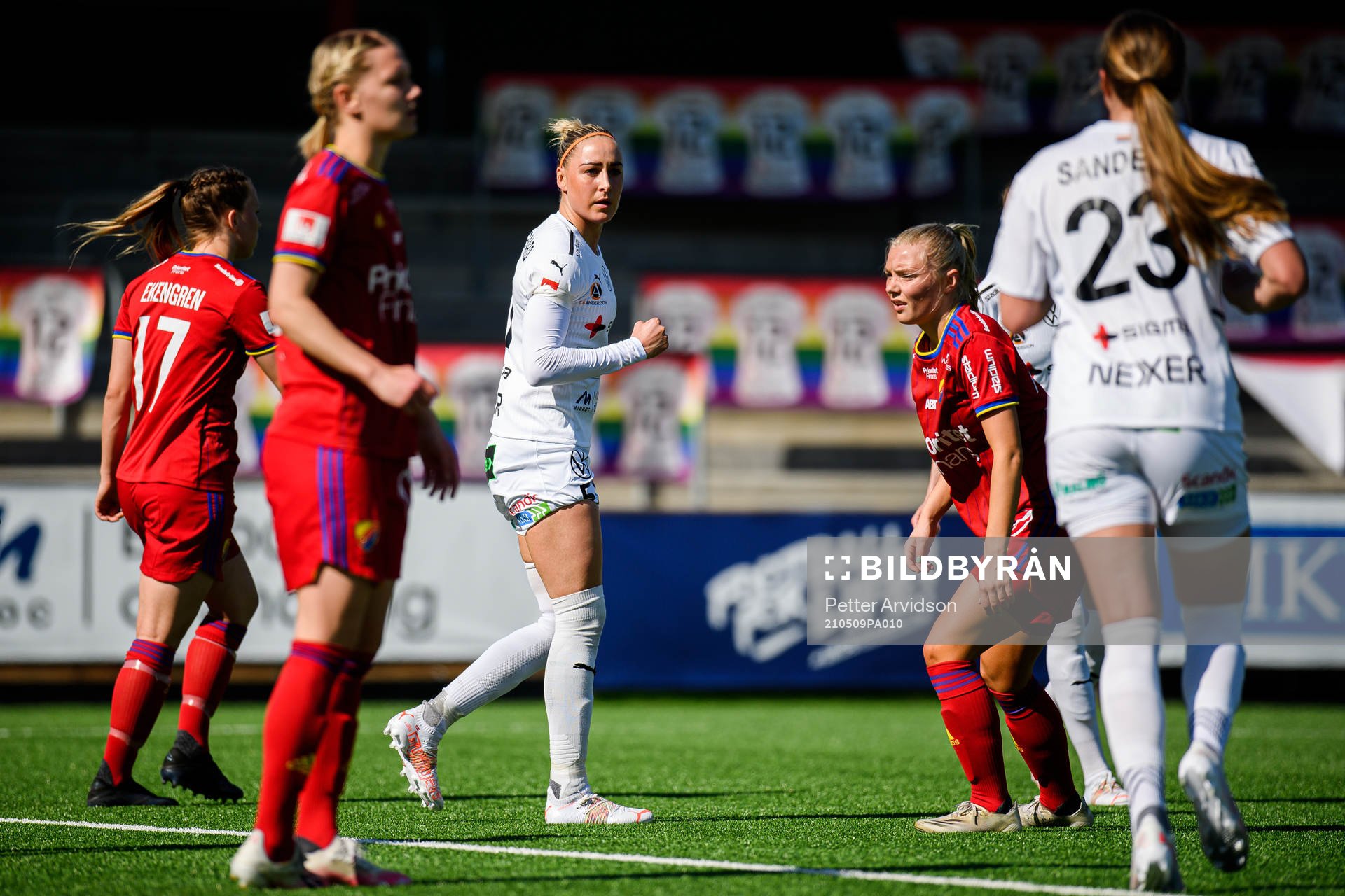 Rosengårds Sanne Troelsgaard jublar
