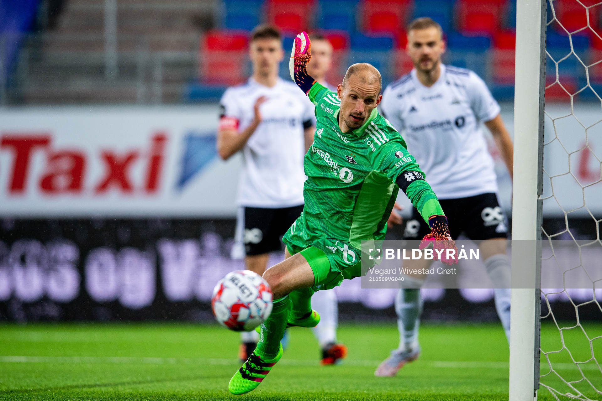 Goalkeeper André Hansen of Rosenborg