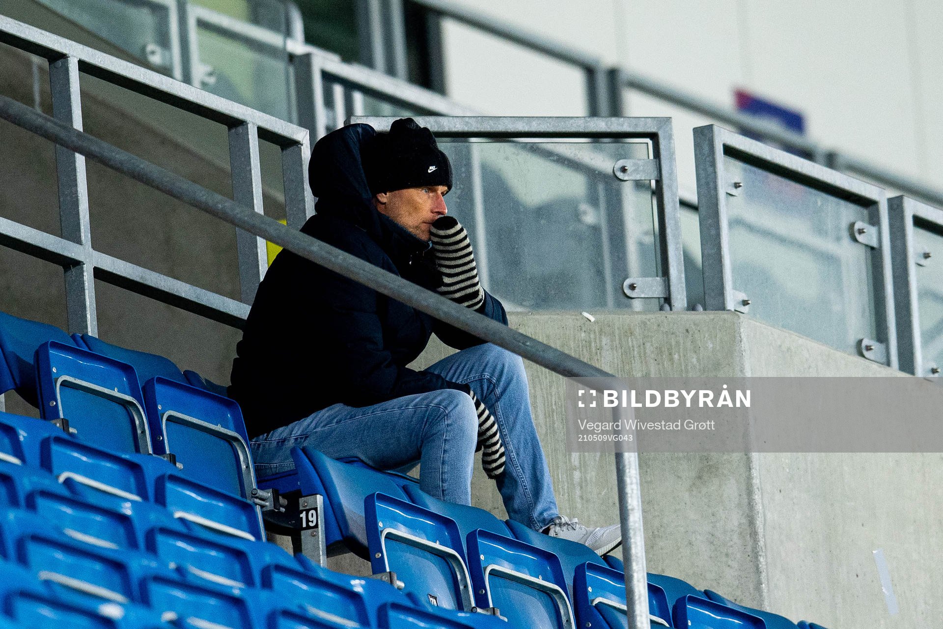 Ståle Solbakken, head coach of Norway, looks