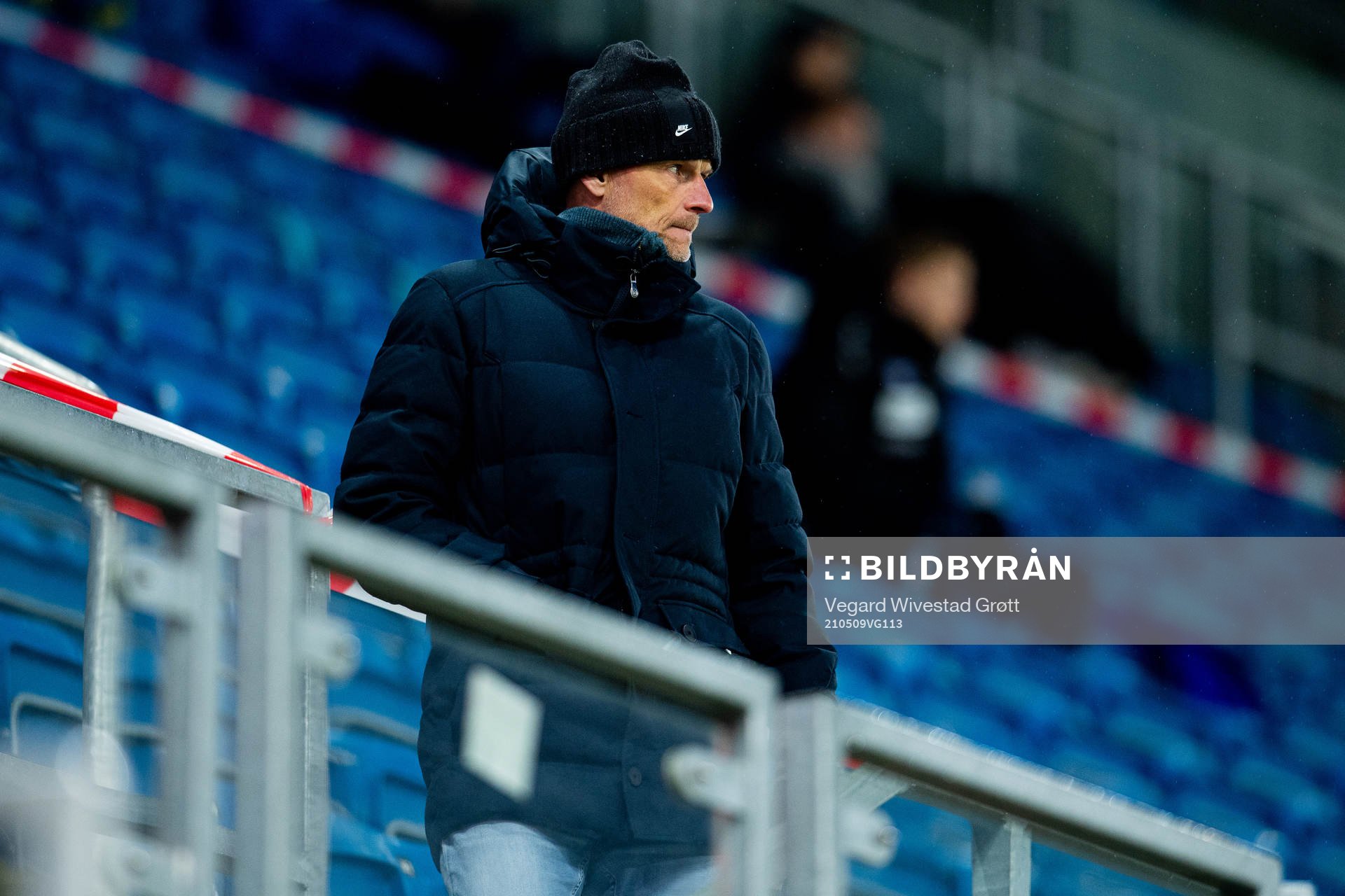 Ståle Solbakken, head coach of Norway, looks