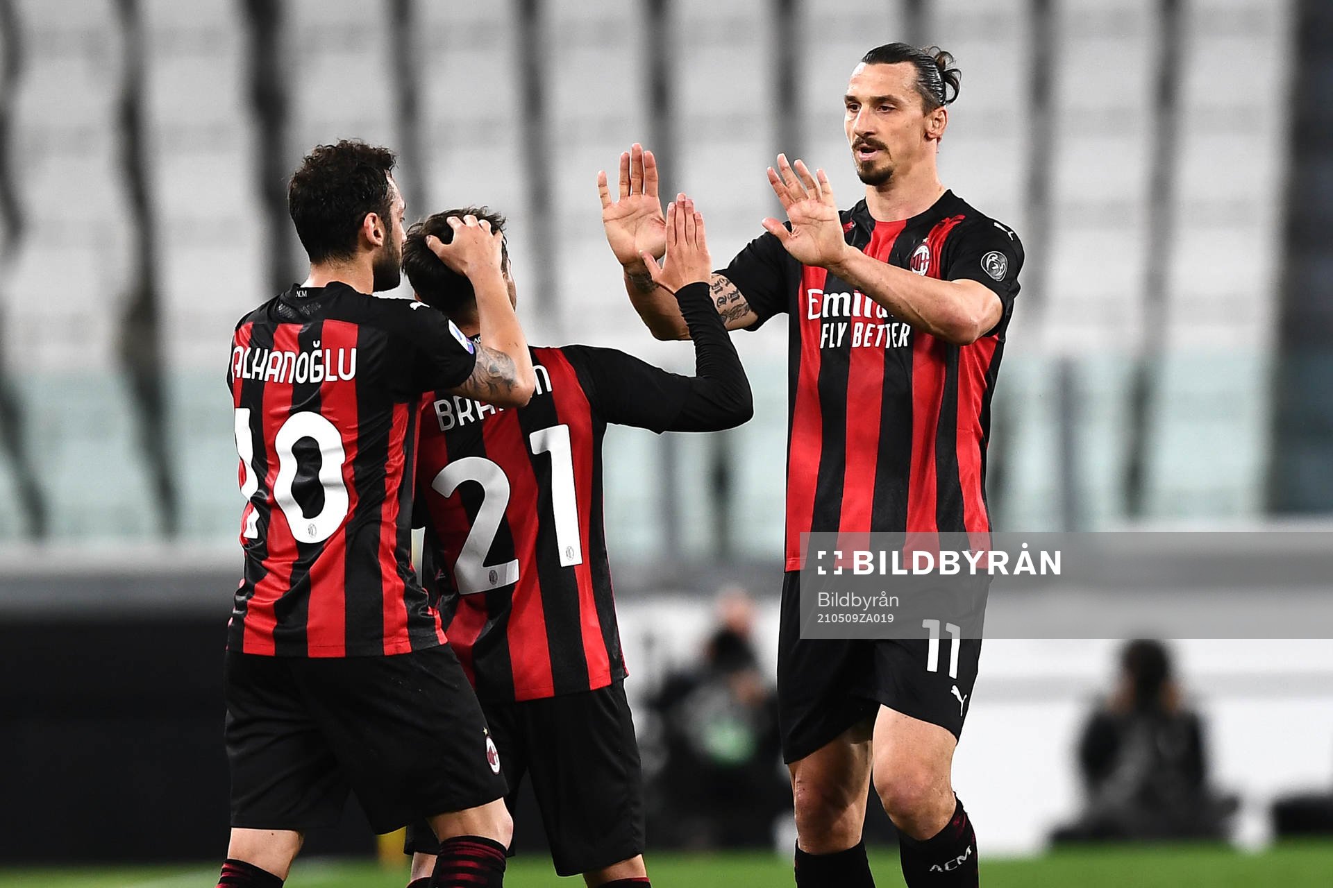Zlatan Ibrahimovic of Milan