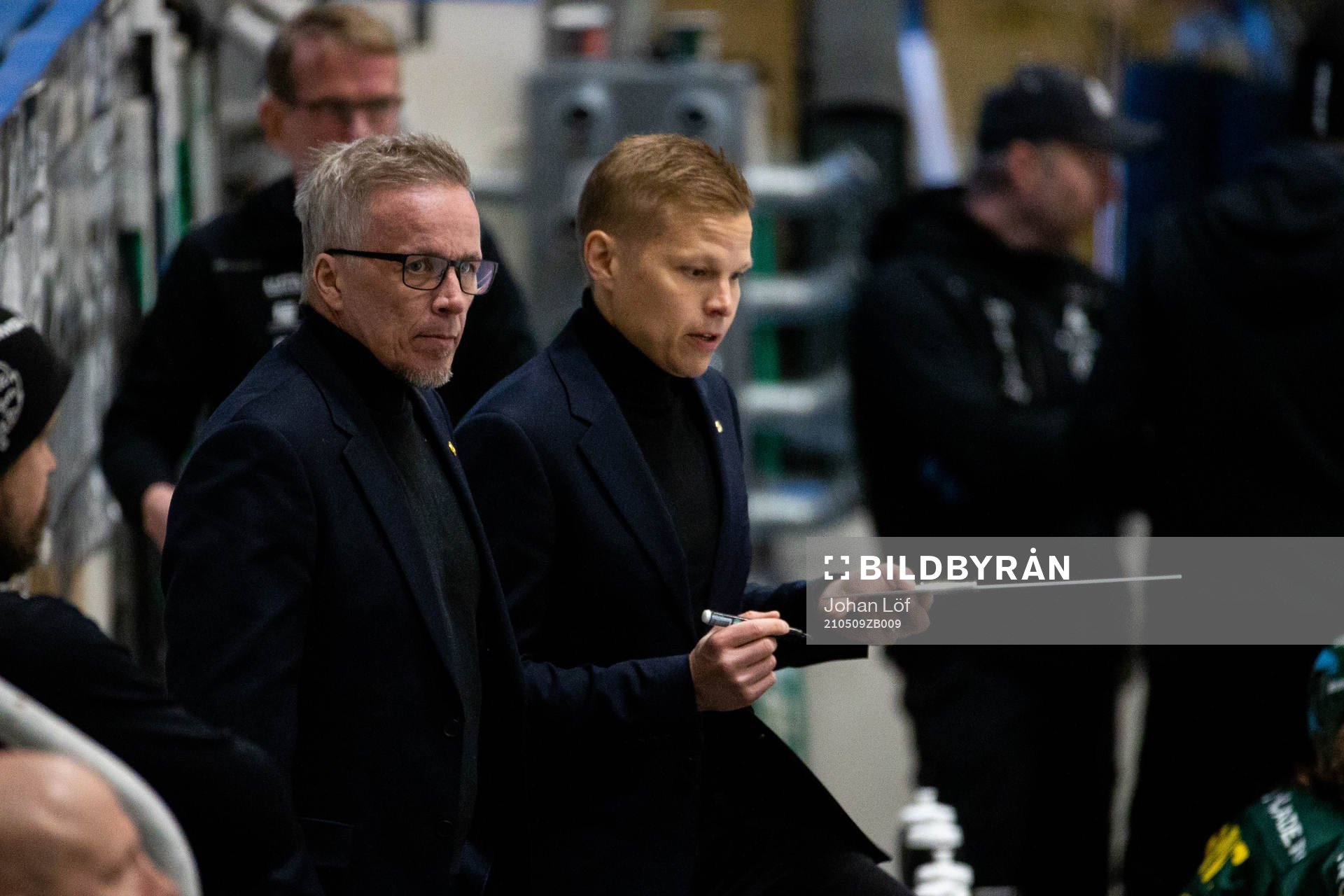 Björklövens tränare Hans Wallson