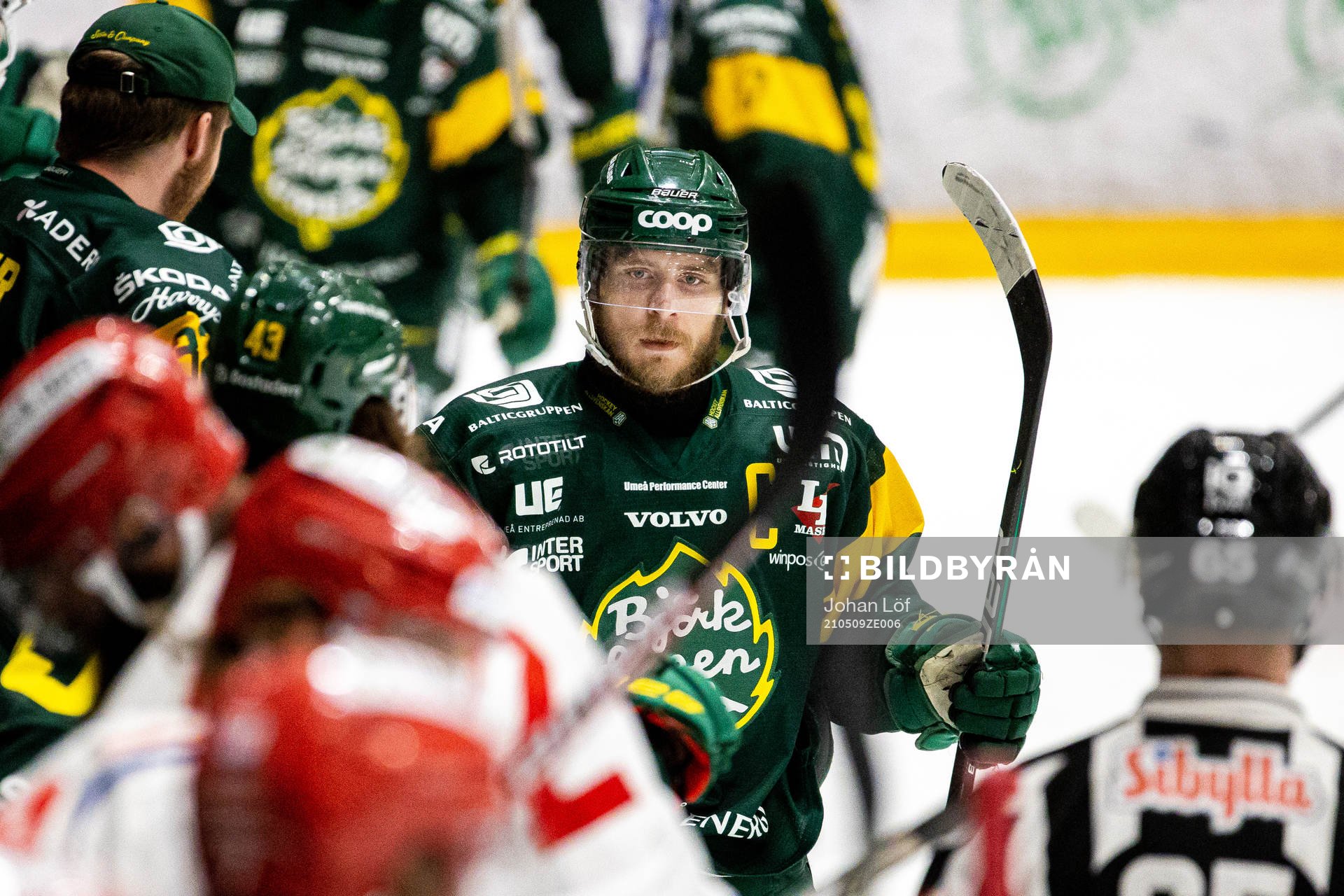 Björklövens Fredric Andersson jublar