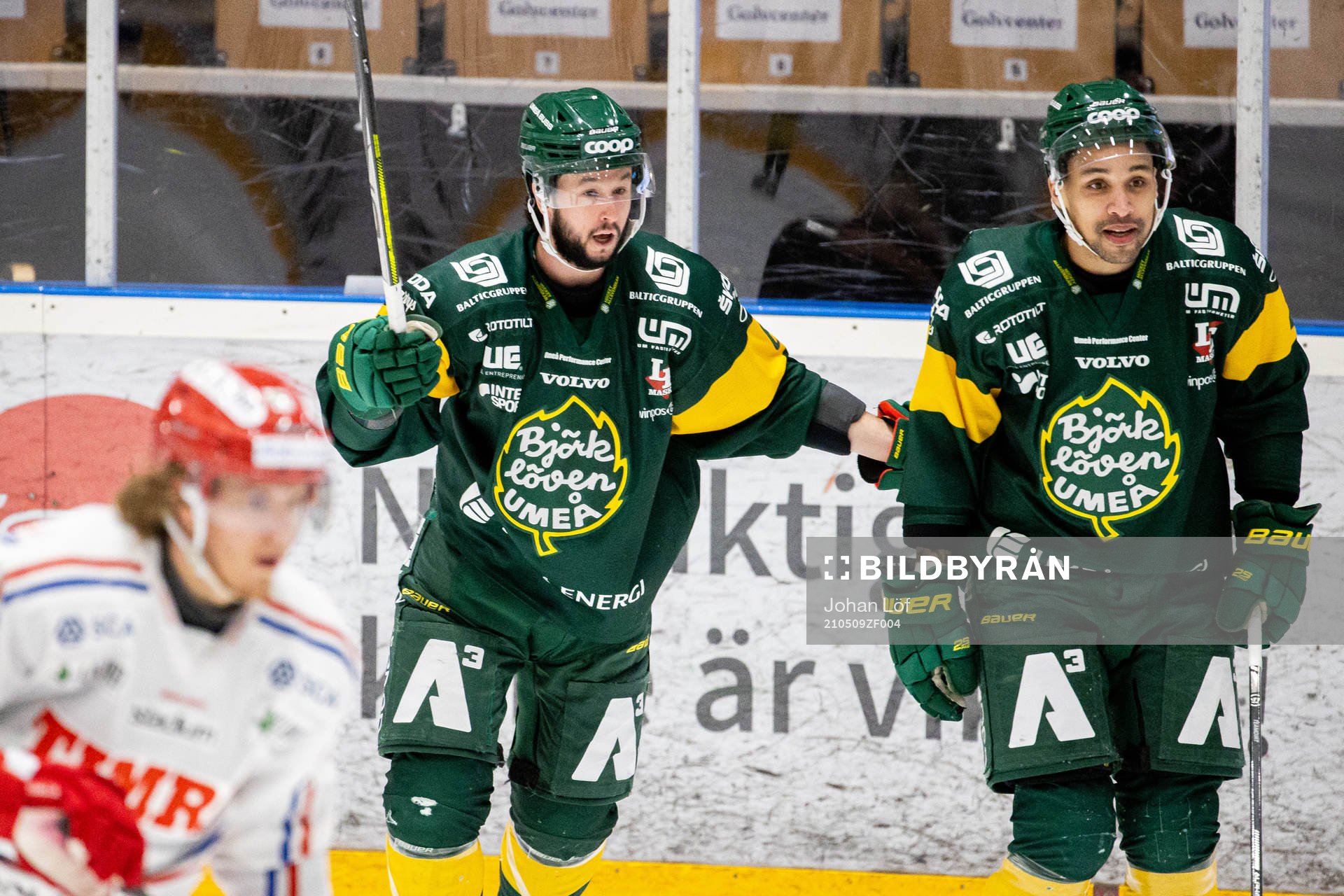 Björklövens Francis Perron och Joshua Thomas J.T Brown