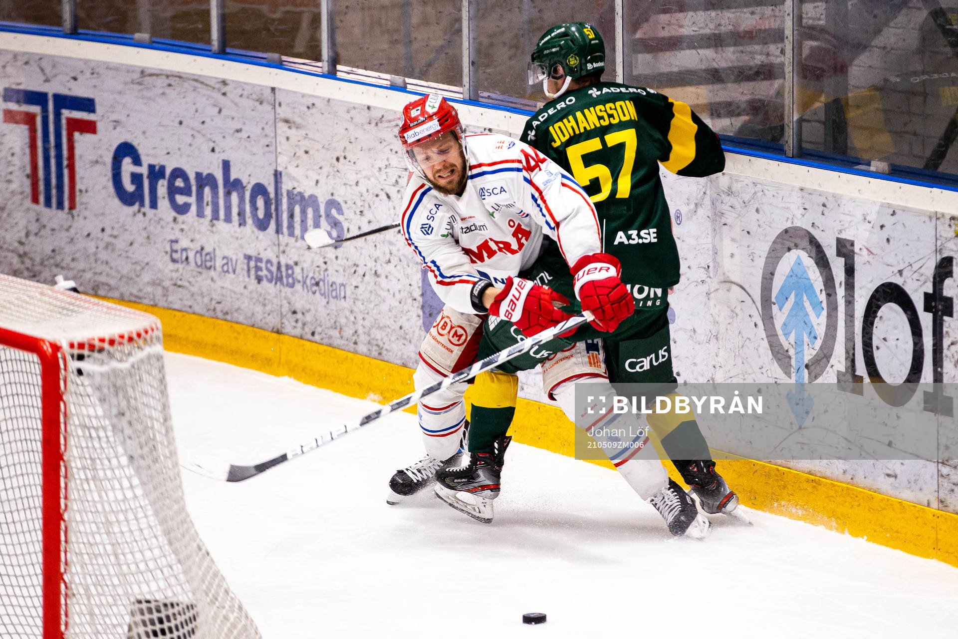 Timrås Jacob Blomqvist och Björklövens Karl Johansson