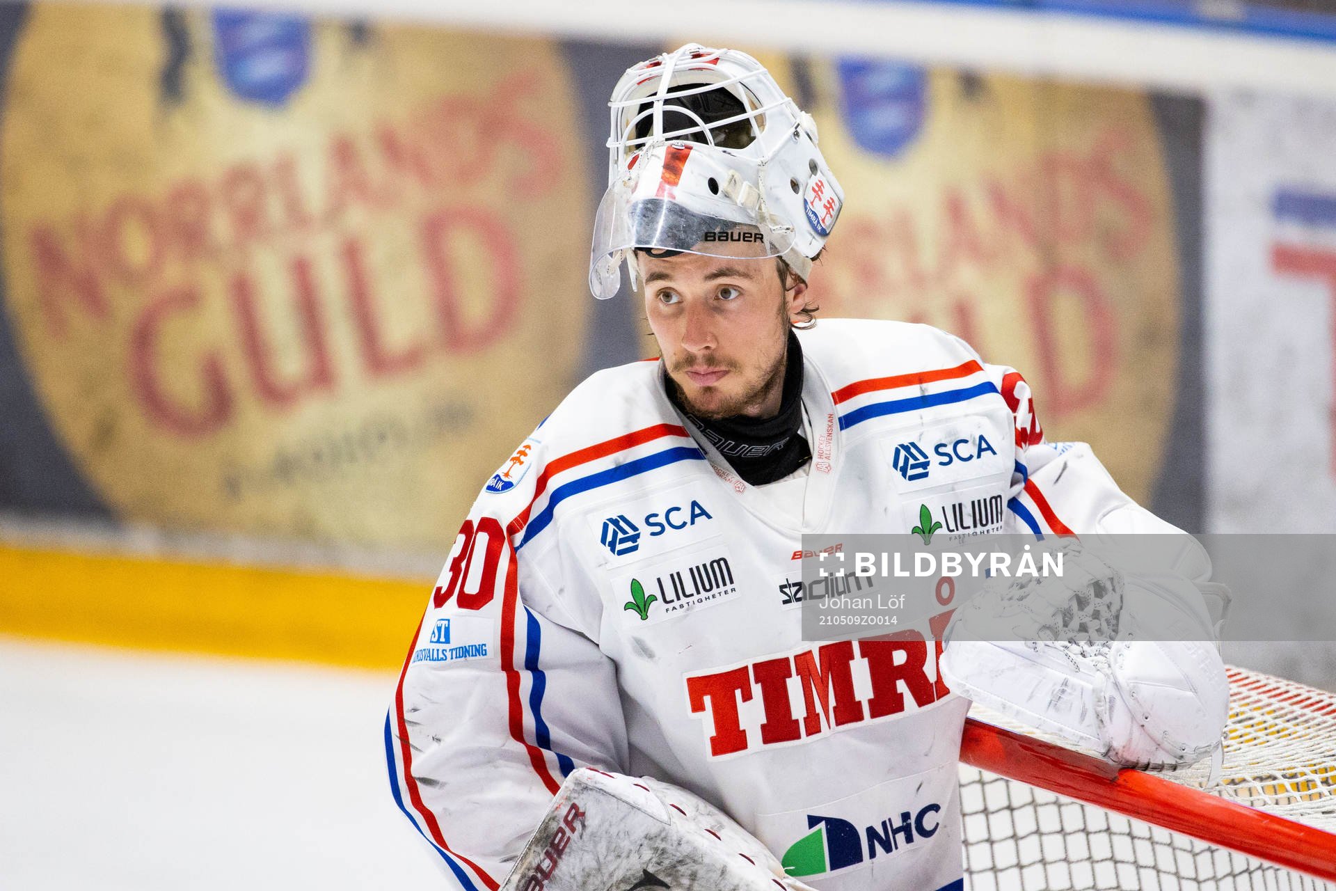 Timrås målvakt Jacob Johansson