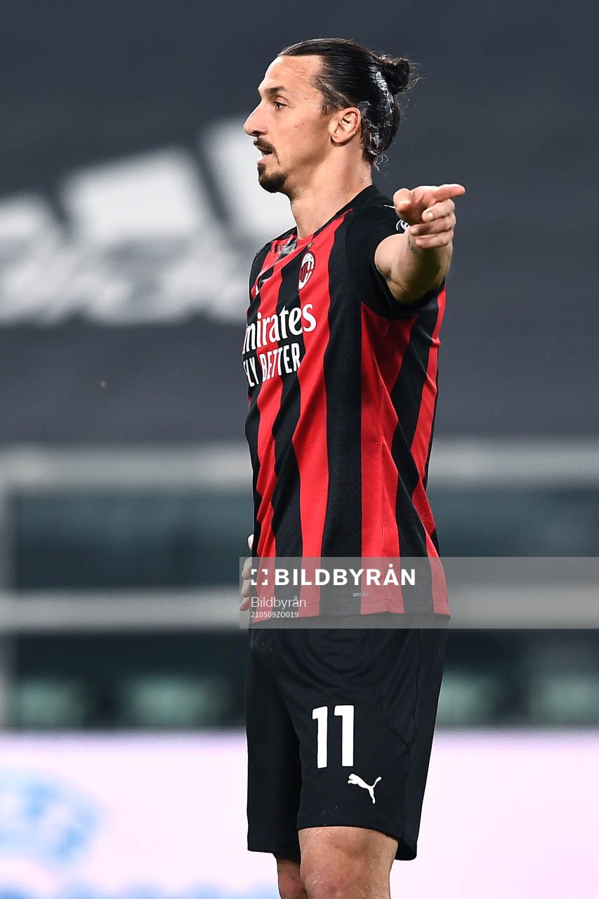 Zlatan Ibrahimovic of Milan