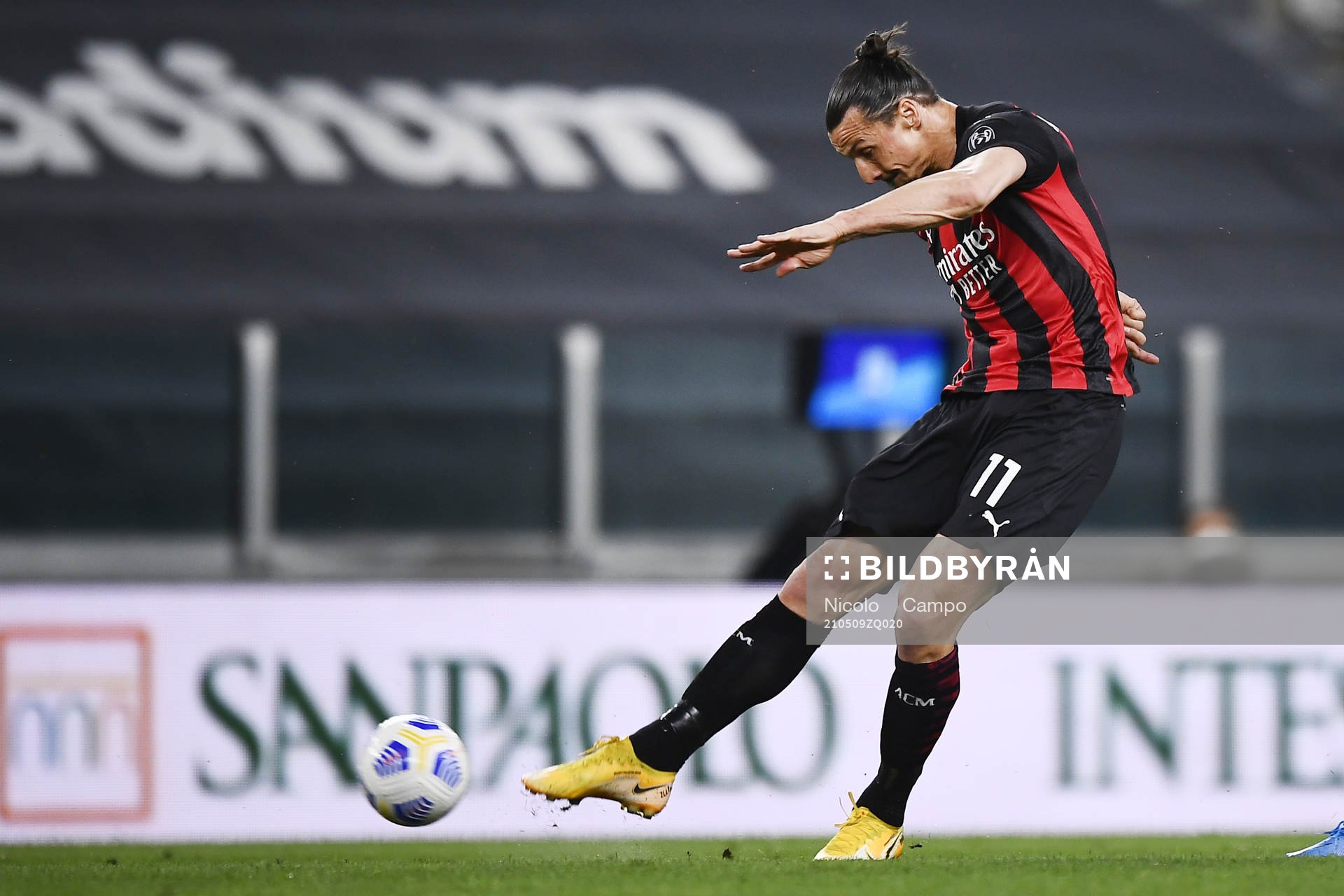 Zlatan Ibrahimovic of Milan