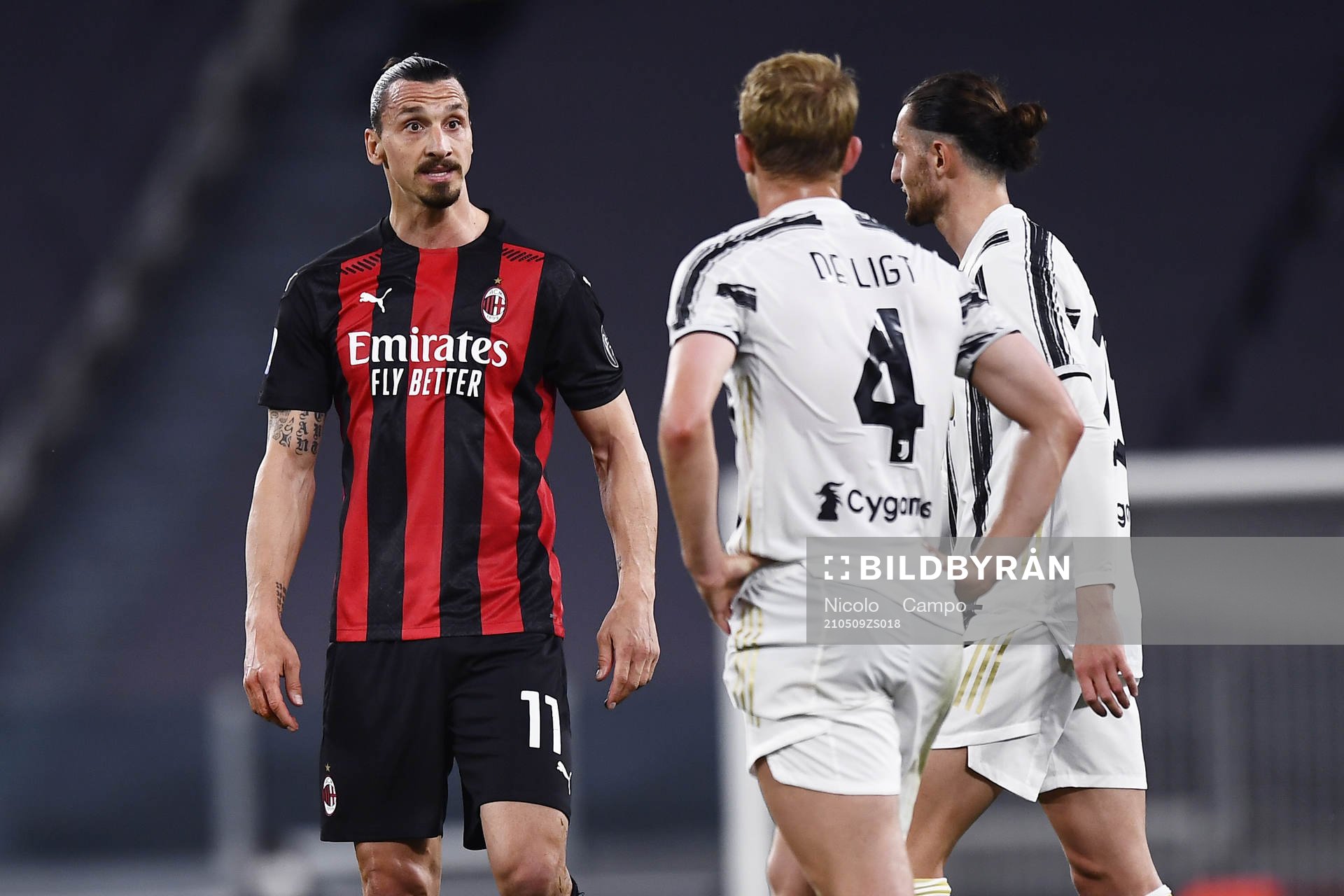 Zlatan Ibrahimovic of Milan