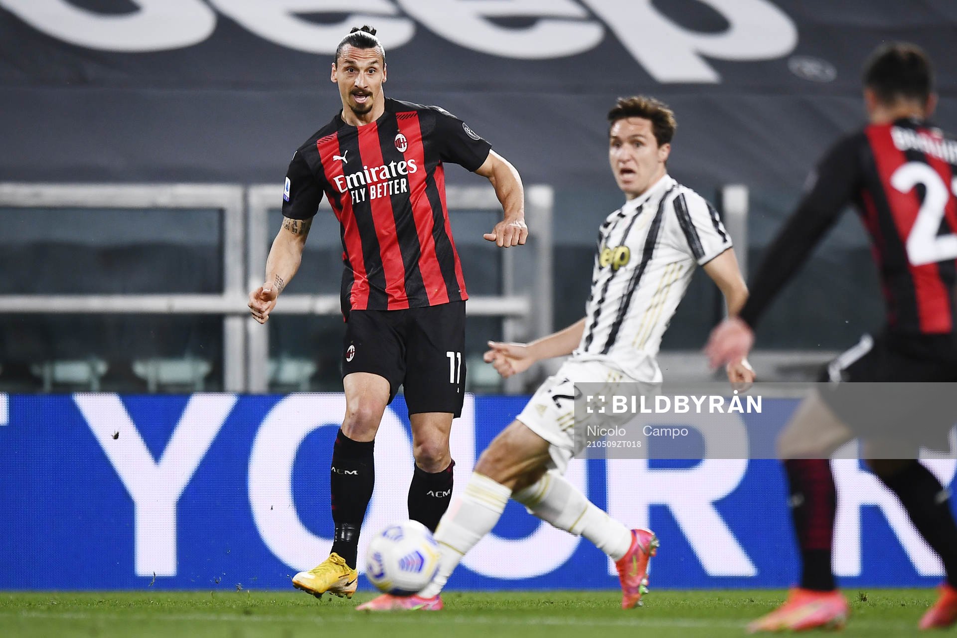Zlatan Ibrahimovic of Milan