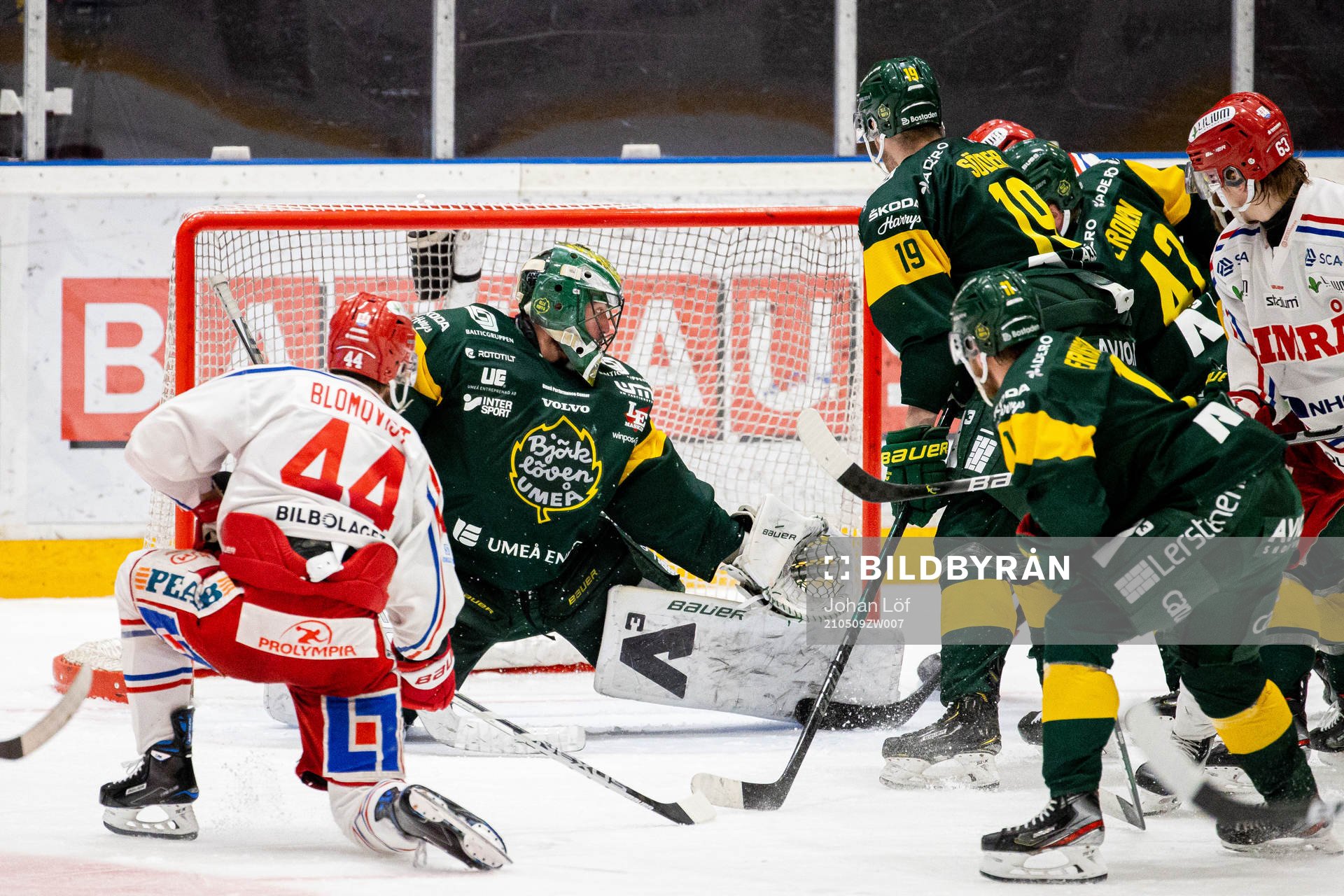 Timrås Jacob Blomqvist gör 3-4 bakom Björklövens