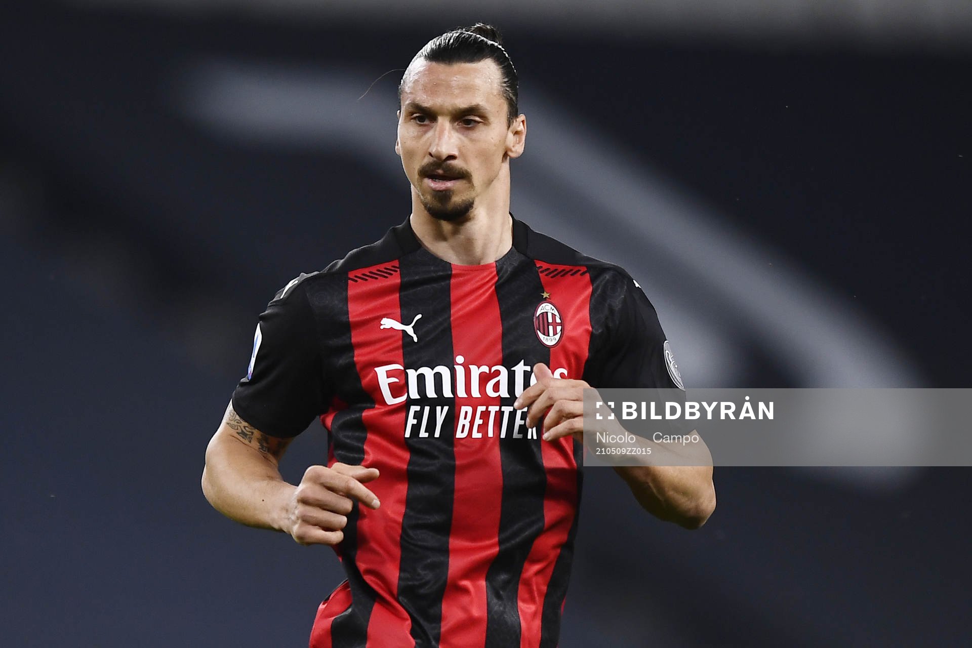 Zlatan Ibrahimovic of Milan