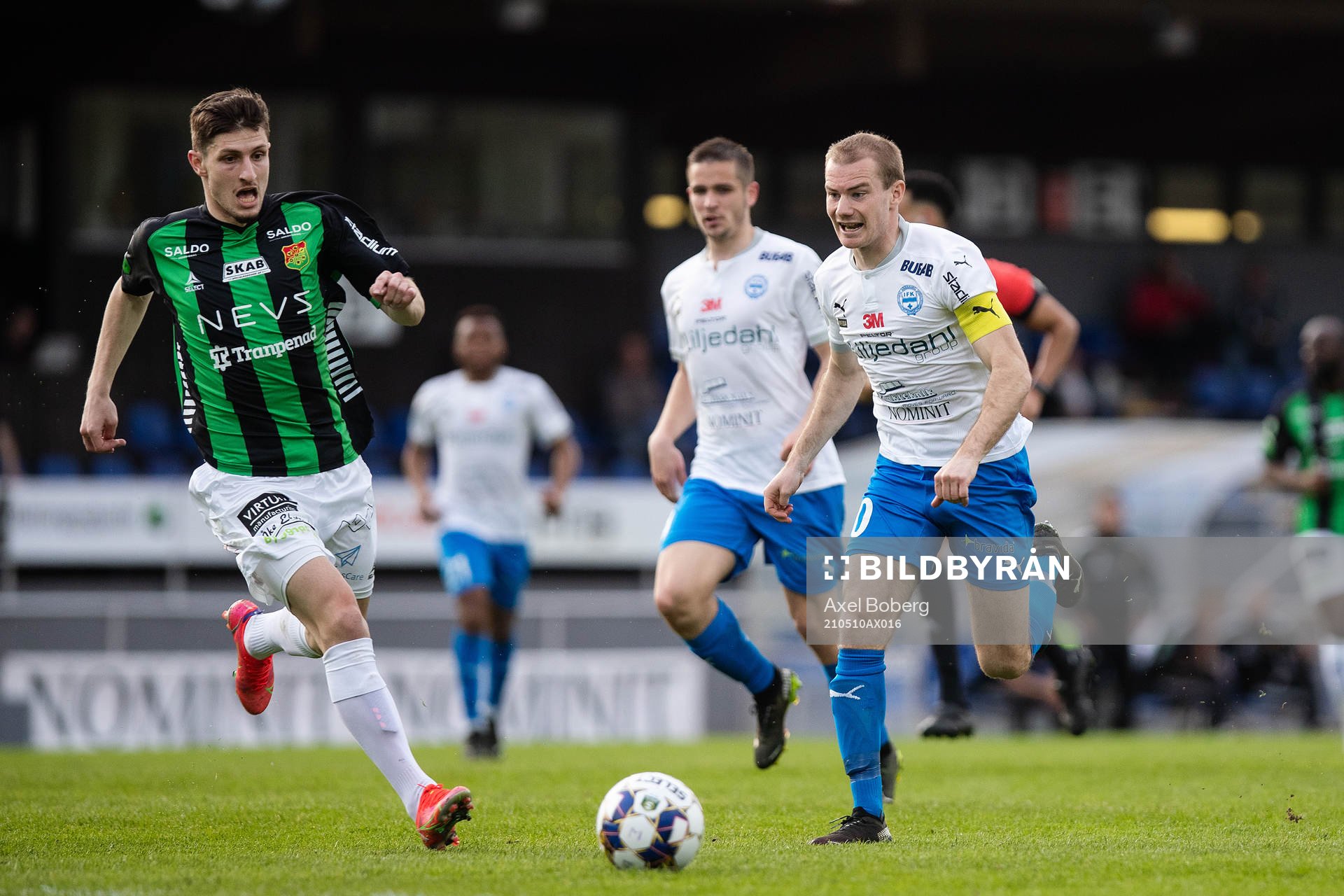 Värnamos Freddy Winsth och GAIS Adnan Maric