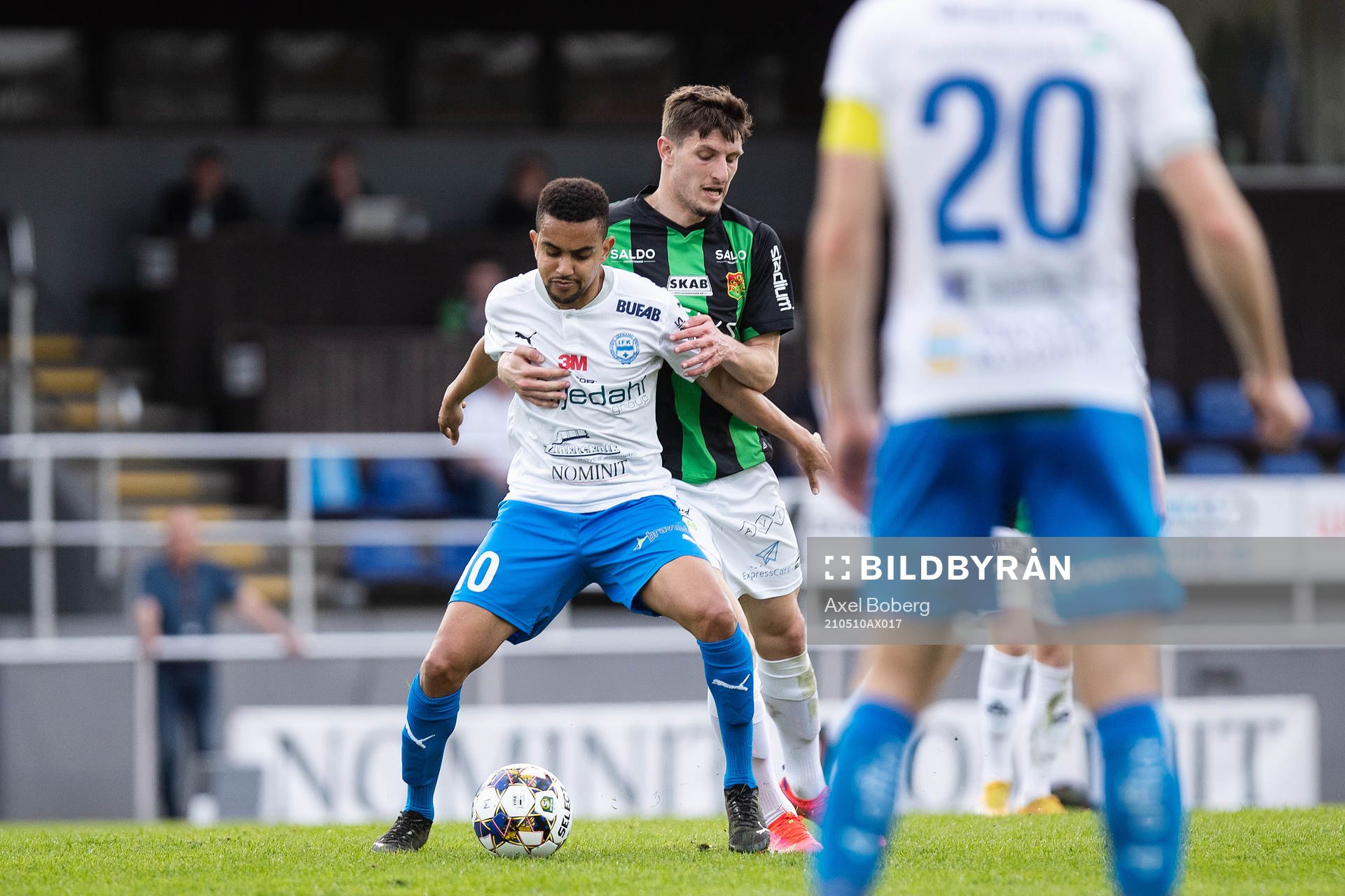 Värnamos Erick Brendon och GAIS Adnan Maric