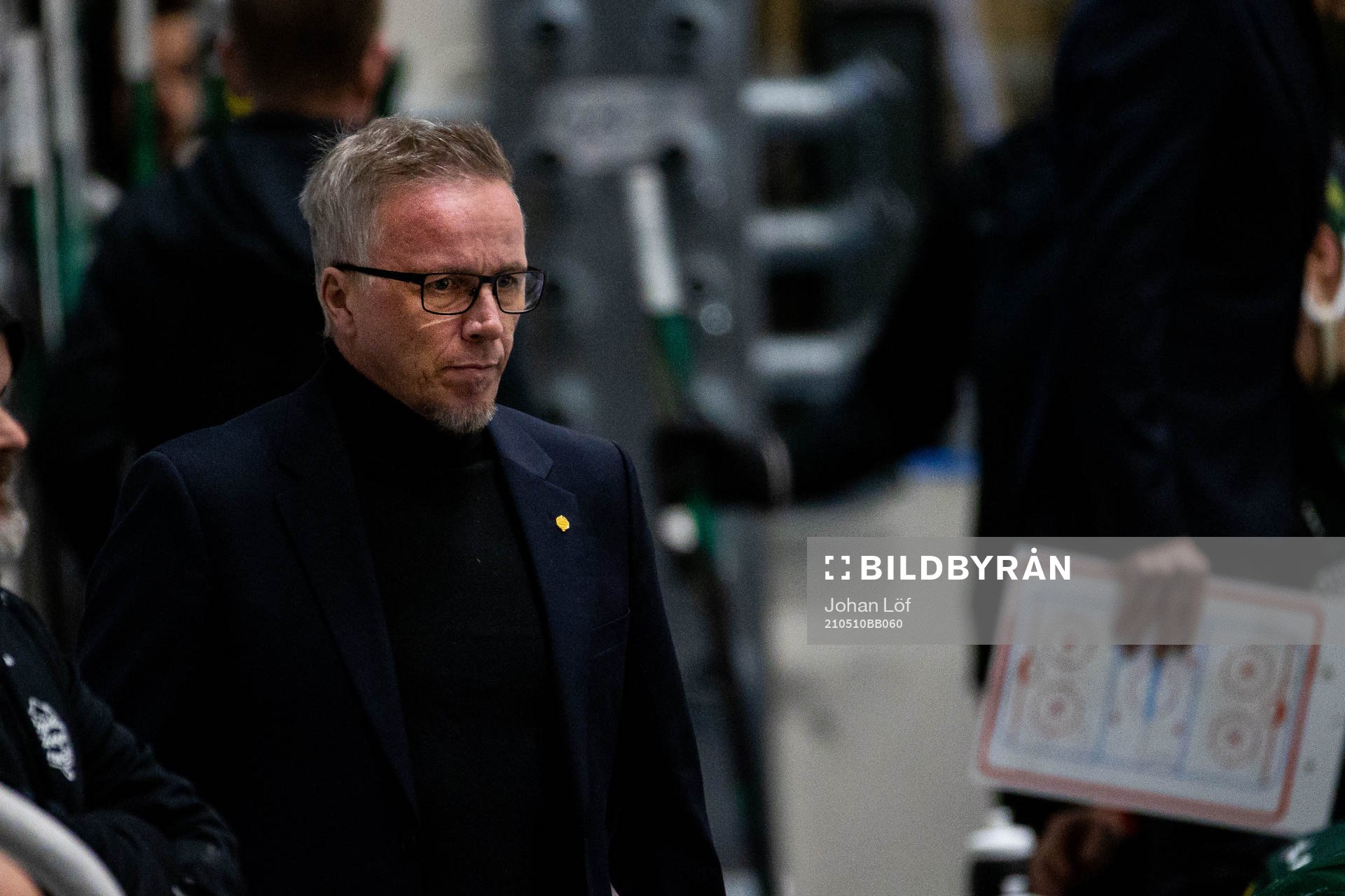 Björklövens tränare Hans Wallson