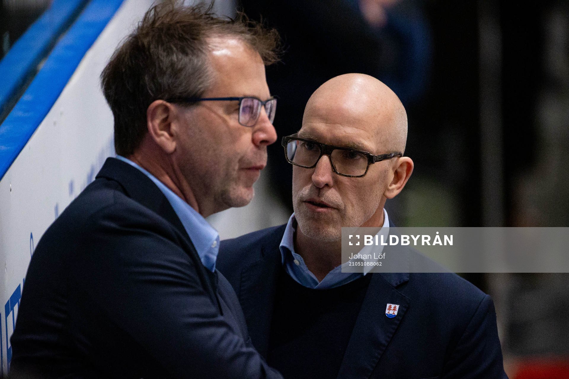 Timrås assisterande tränare Ulf Dahlén och tränare