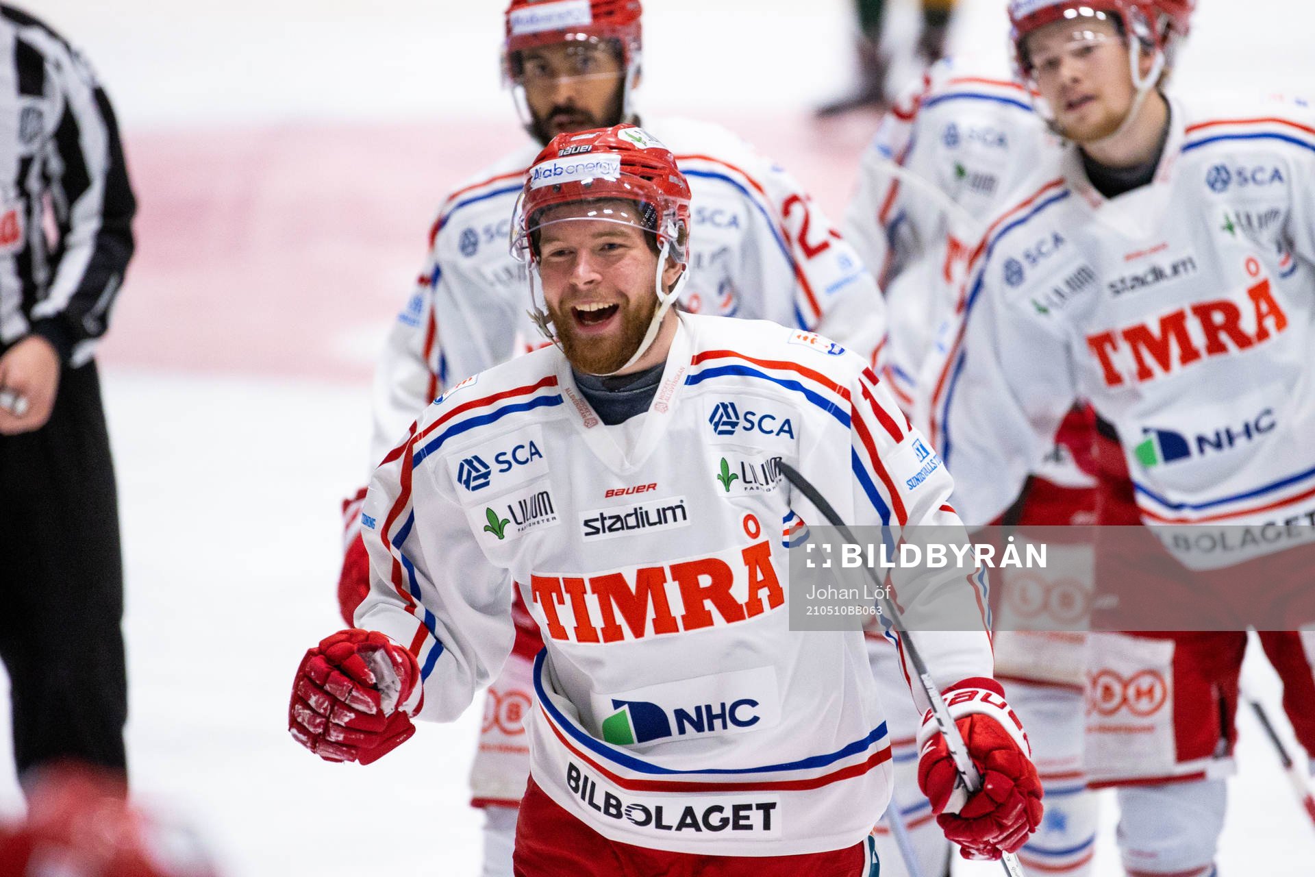 Timrås Johan Lindholm jublar
