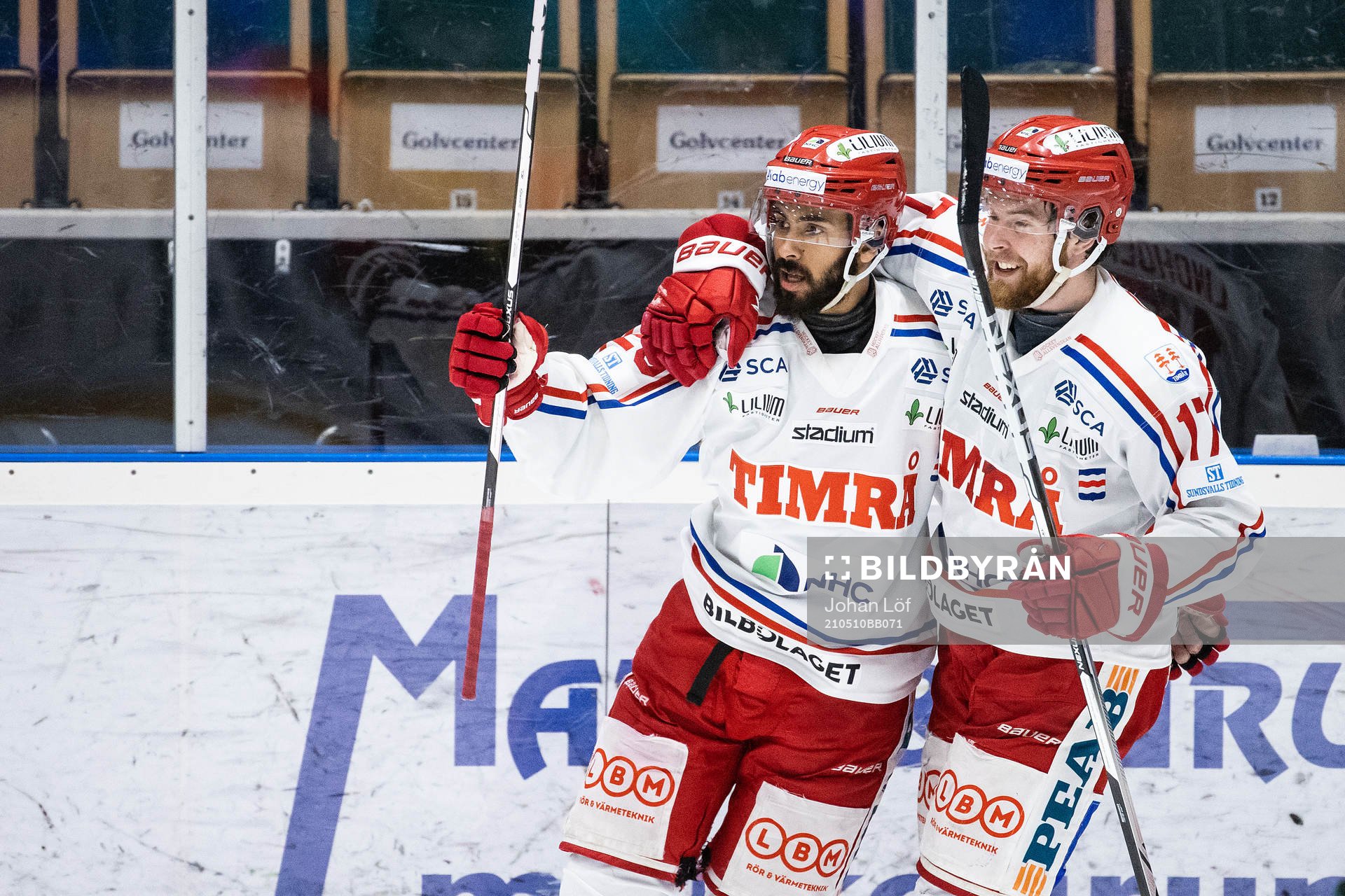 Timrås Jeremy Boyce-Rotevall jublar