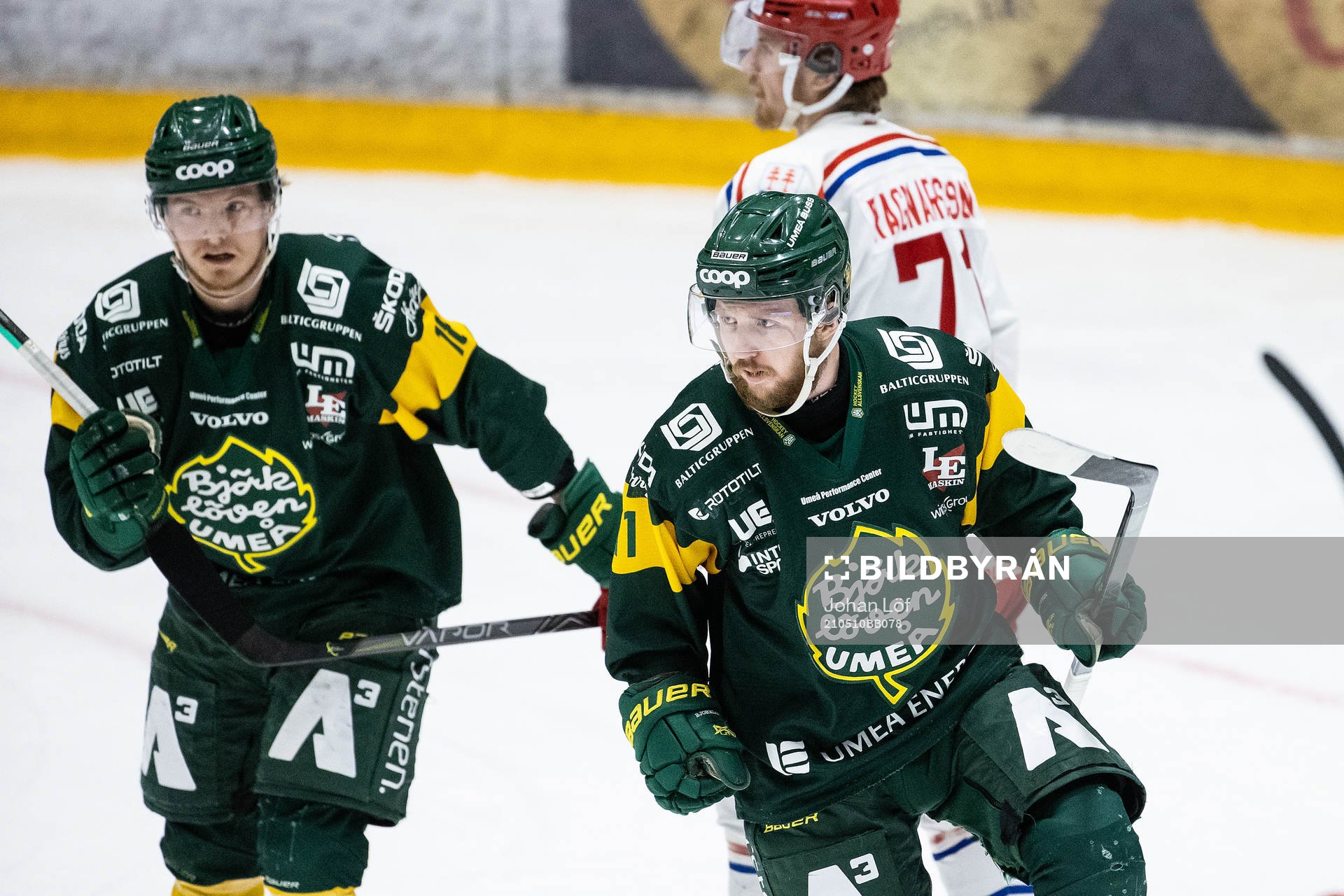Björklövens William Eriksson jublar