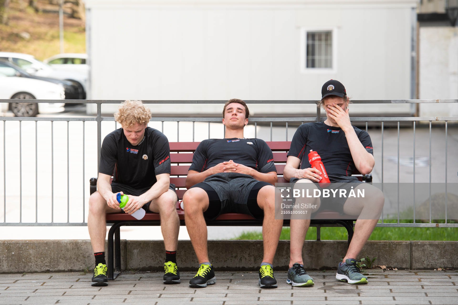 Theodor Niederbach, Daniel Torgersson och Elmer Söderblom