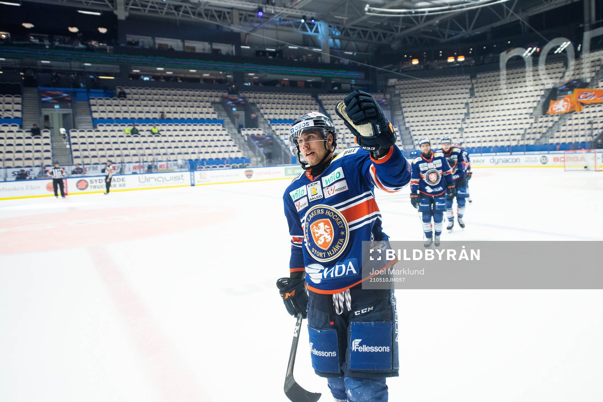 Växjös Jack Drury jublar