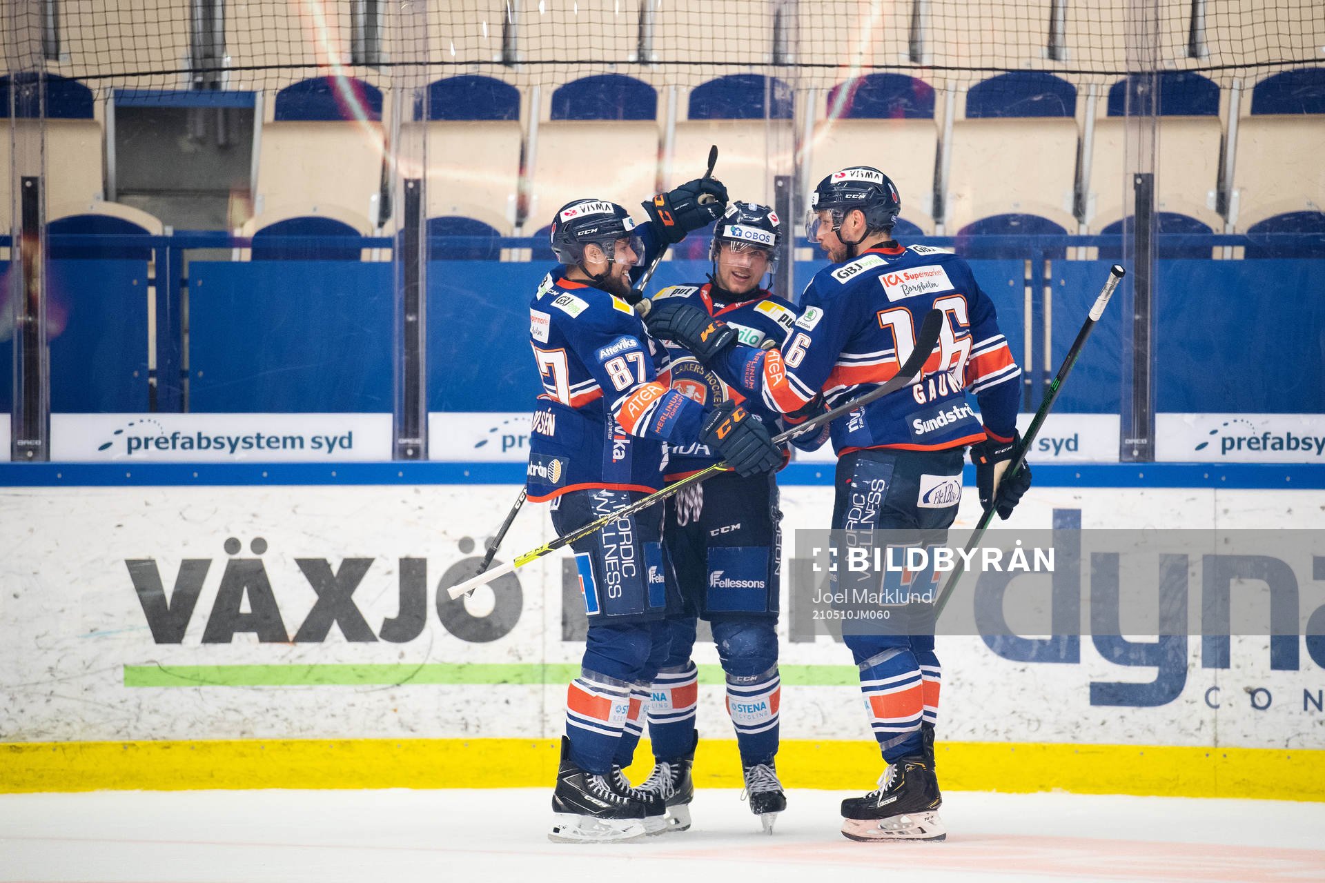 Växjös Robert Rosén, Jack Drury och Brendan Gaunce
