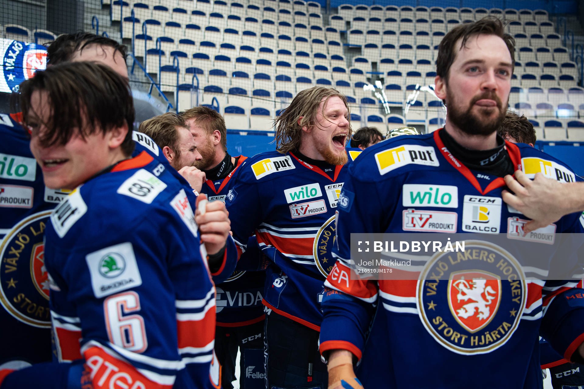 Växjös Ludvig Nilsson jublar