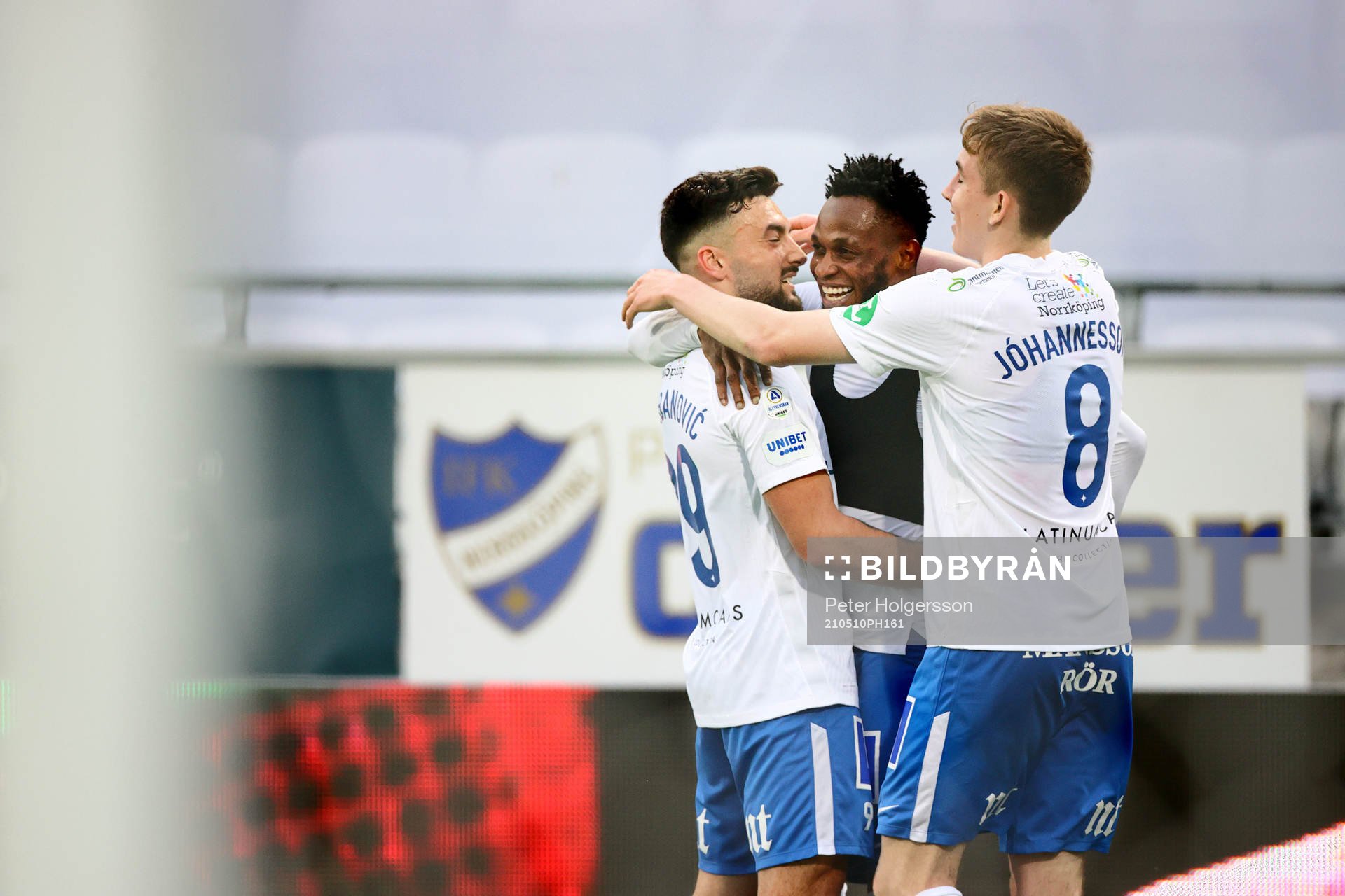 under fotbollsmatchen i Allsvenskan mellan IFK Norrköping