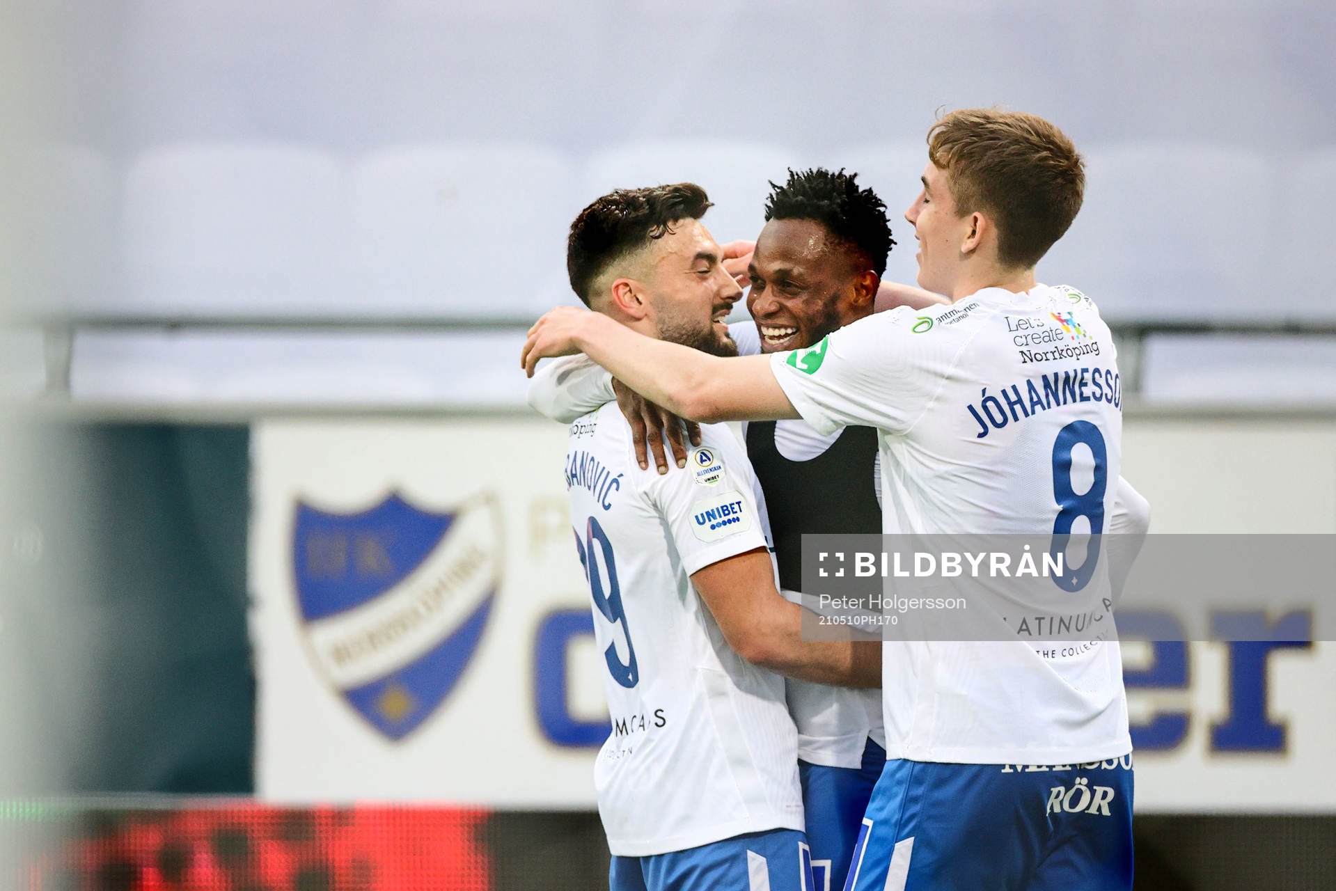 under fotbollsmatchen i Allsvenskan mellan IFK Norrköping