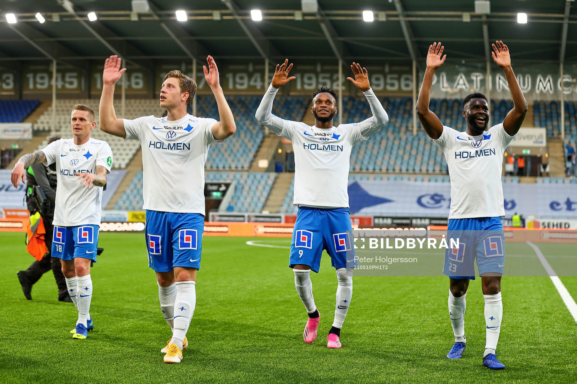 IFK Norrköpings Ari Skúlason, Alexander Fransson, Samuel