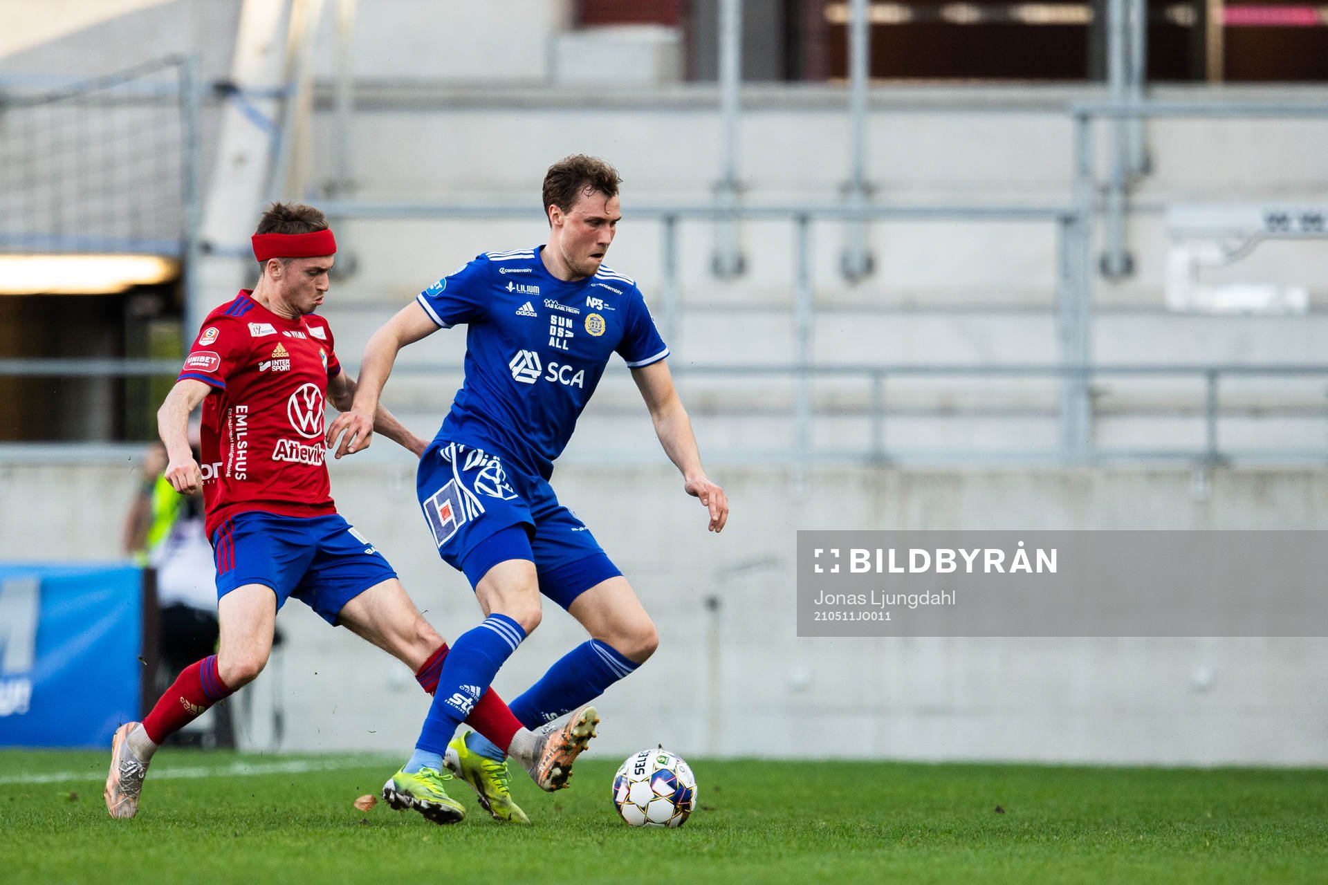 Östers Carl Johansson och Sundsvalls Niklas Dalhström