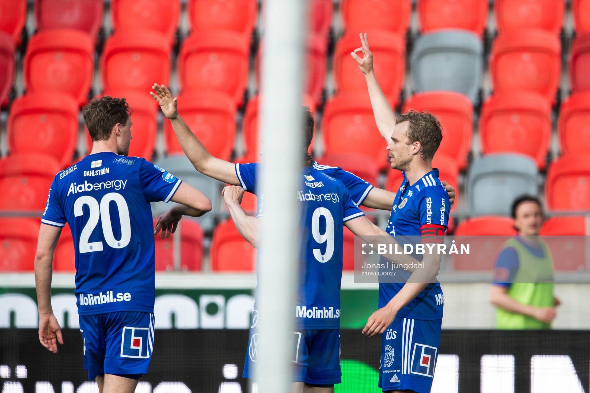 Sundsvalls Pontus Engblom jublar