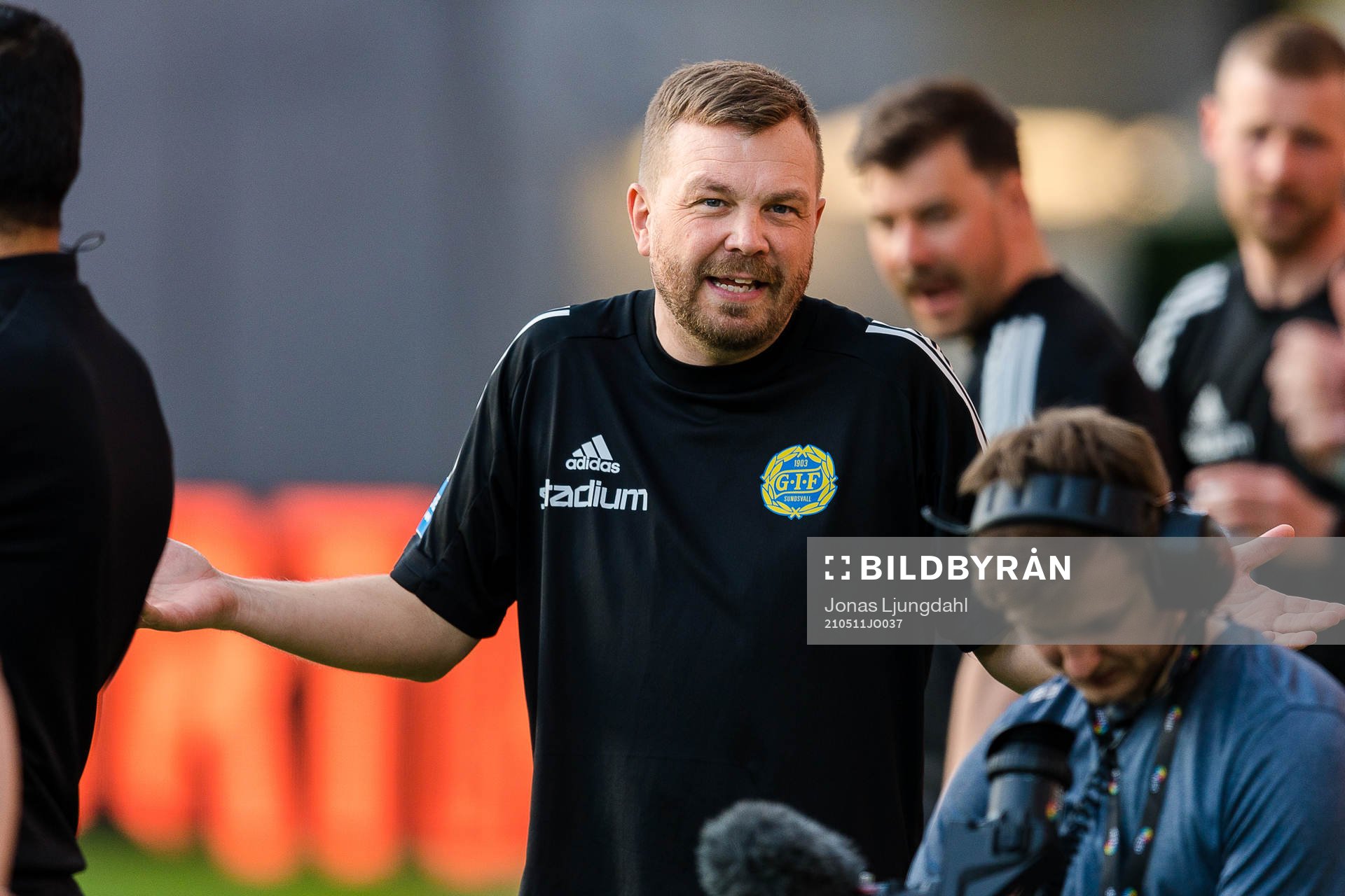 Sundsvalls tränare Henrik Åhnstrand