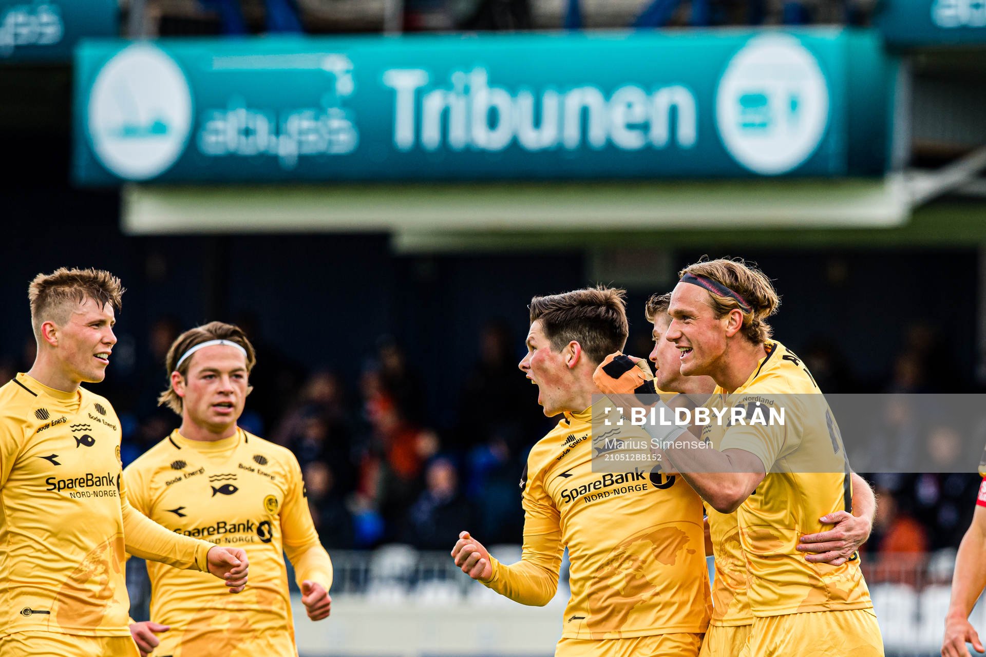 Sondre Sørli of Bodø/Glimt celebrates