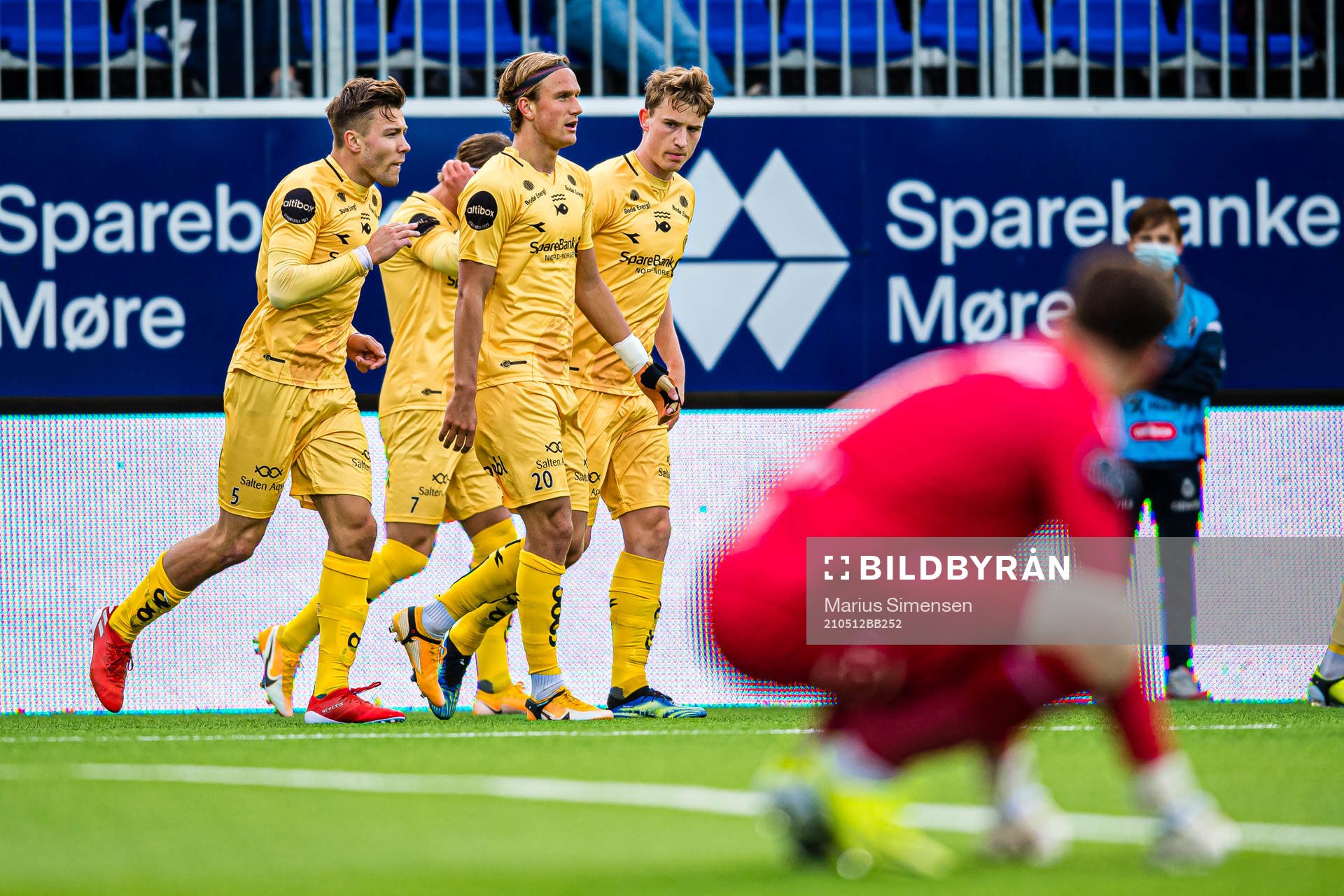 Erik Botheim of Bodø/Glimt celebrates