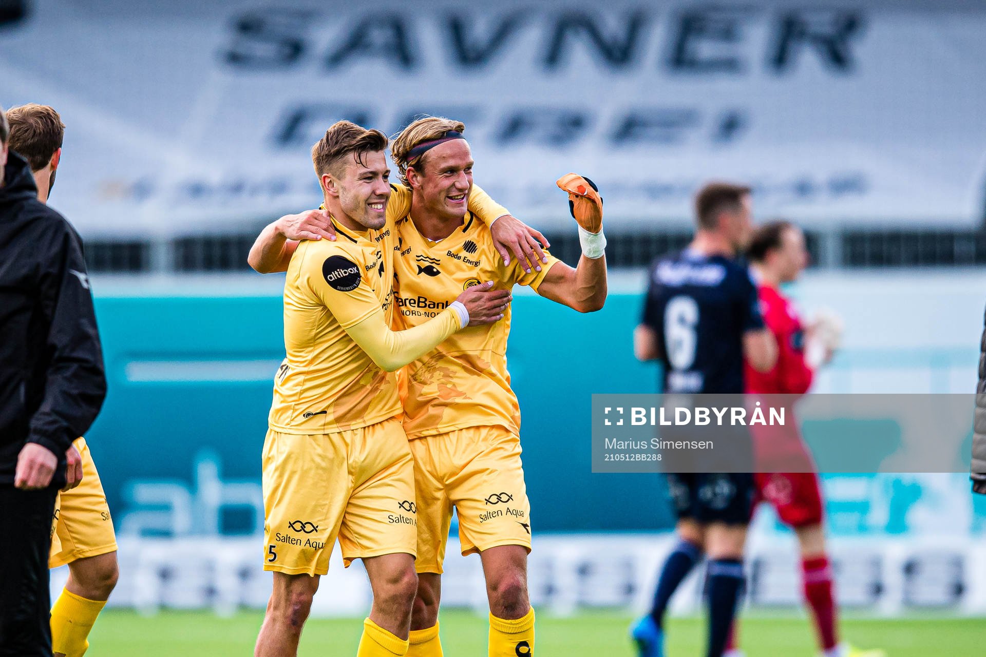 Fredrik André Bjørkan and Erik Botheim of Bodø/Glimt