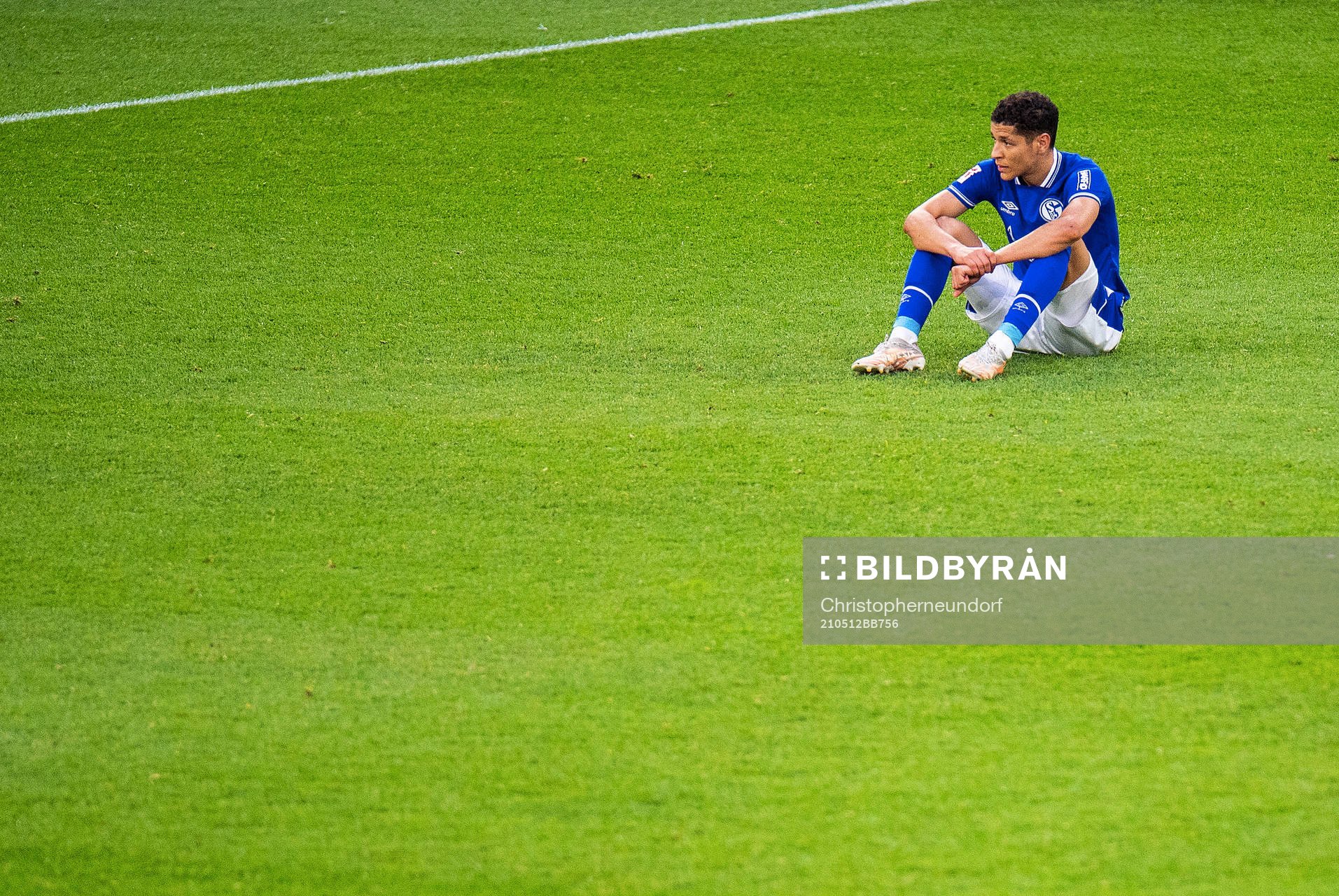 Fotboll, Bundesliga, Schalke 04 - Hertha Berlin Amine Harit