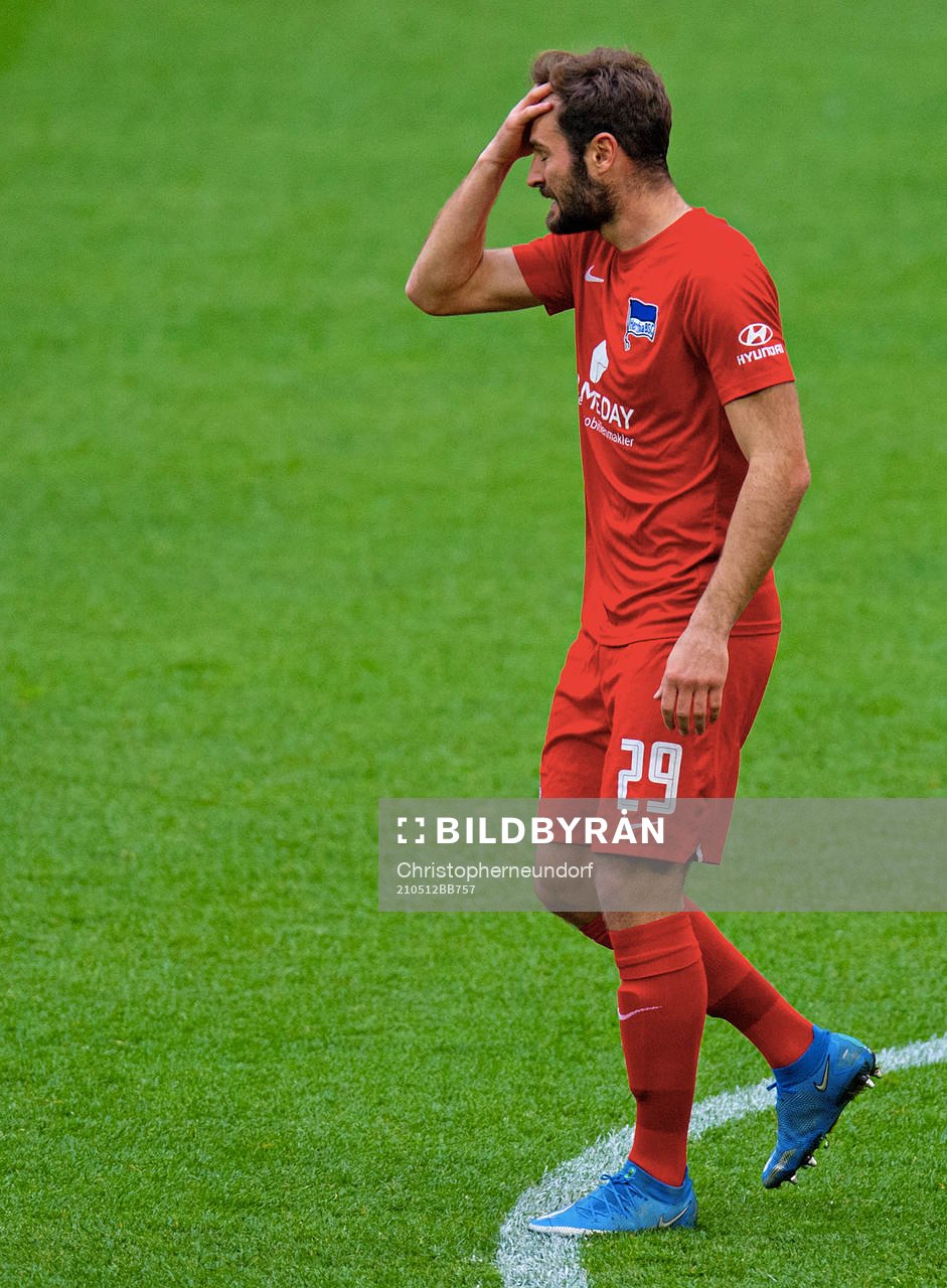 Fotboll, Bundesliga, Schalke 04 - Hertha Berlin Lucas