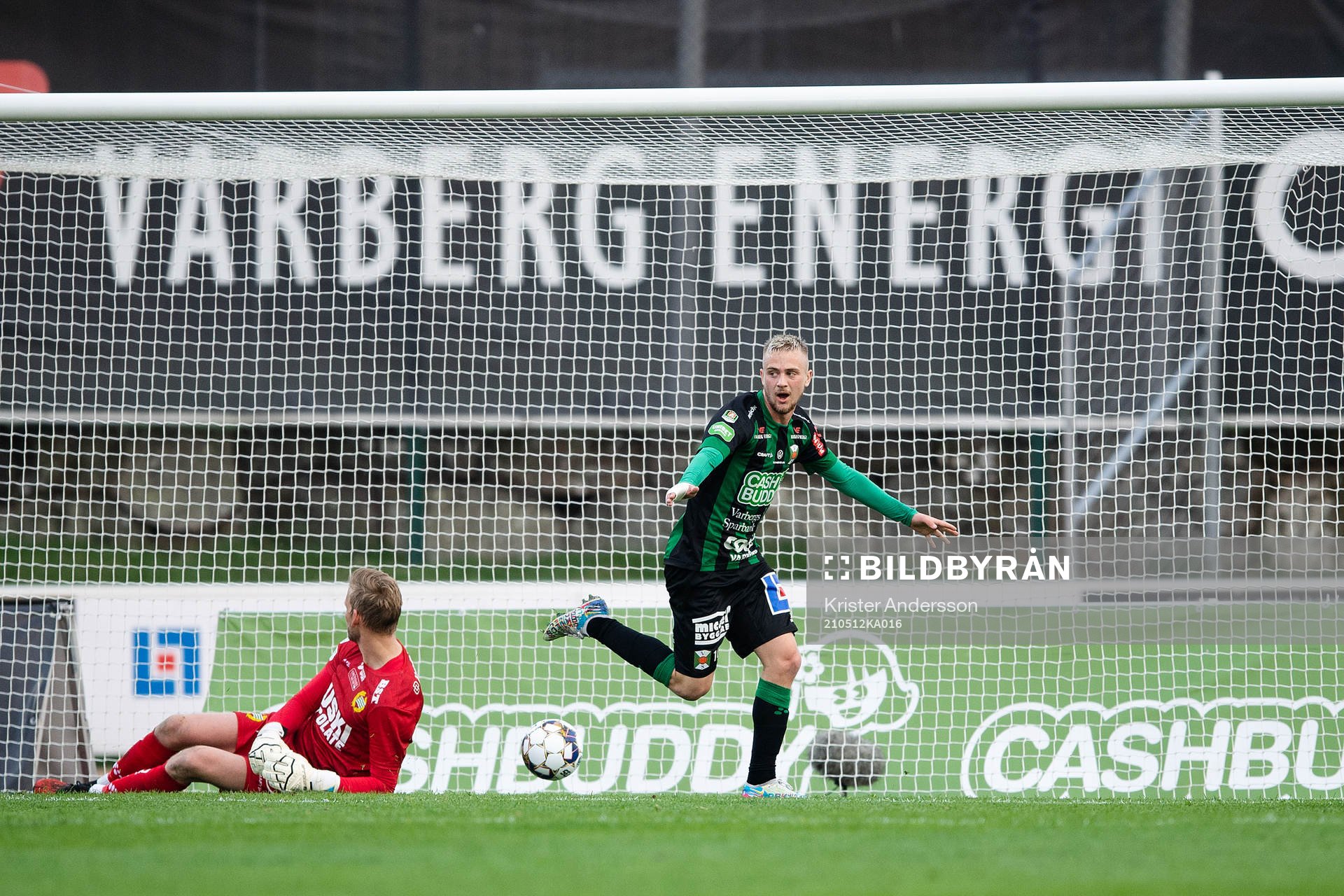Varbergs Albin Mörfelt jublar