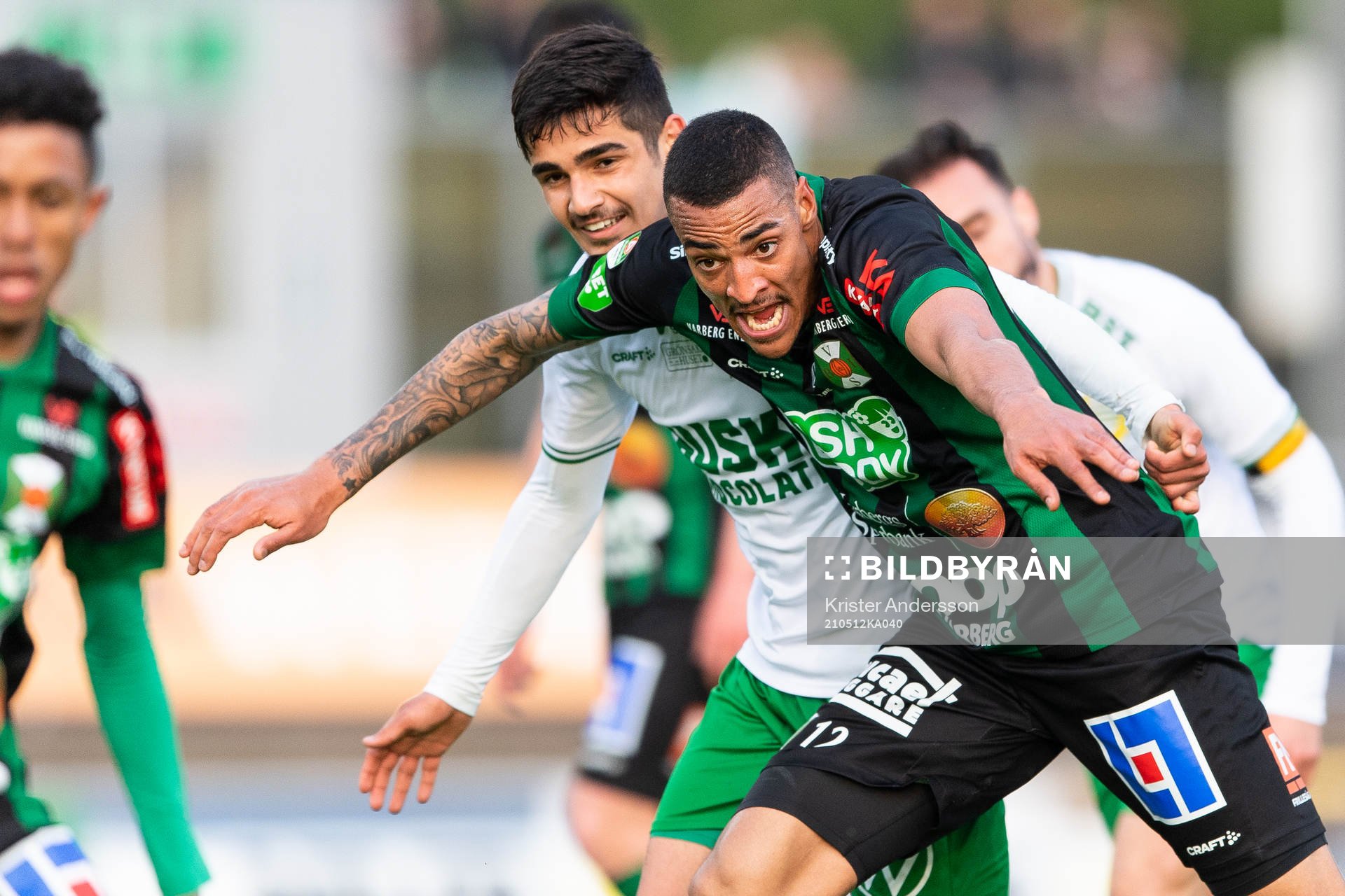 Varbergs Simon Karlsson Adjei