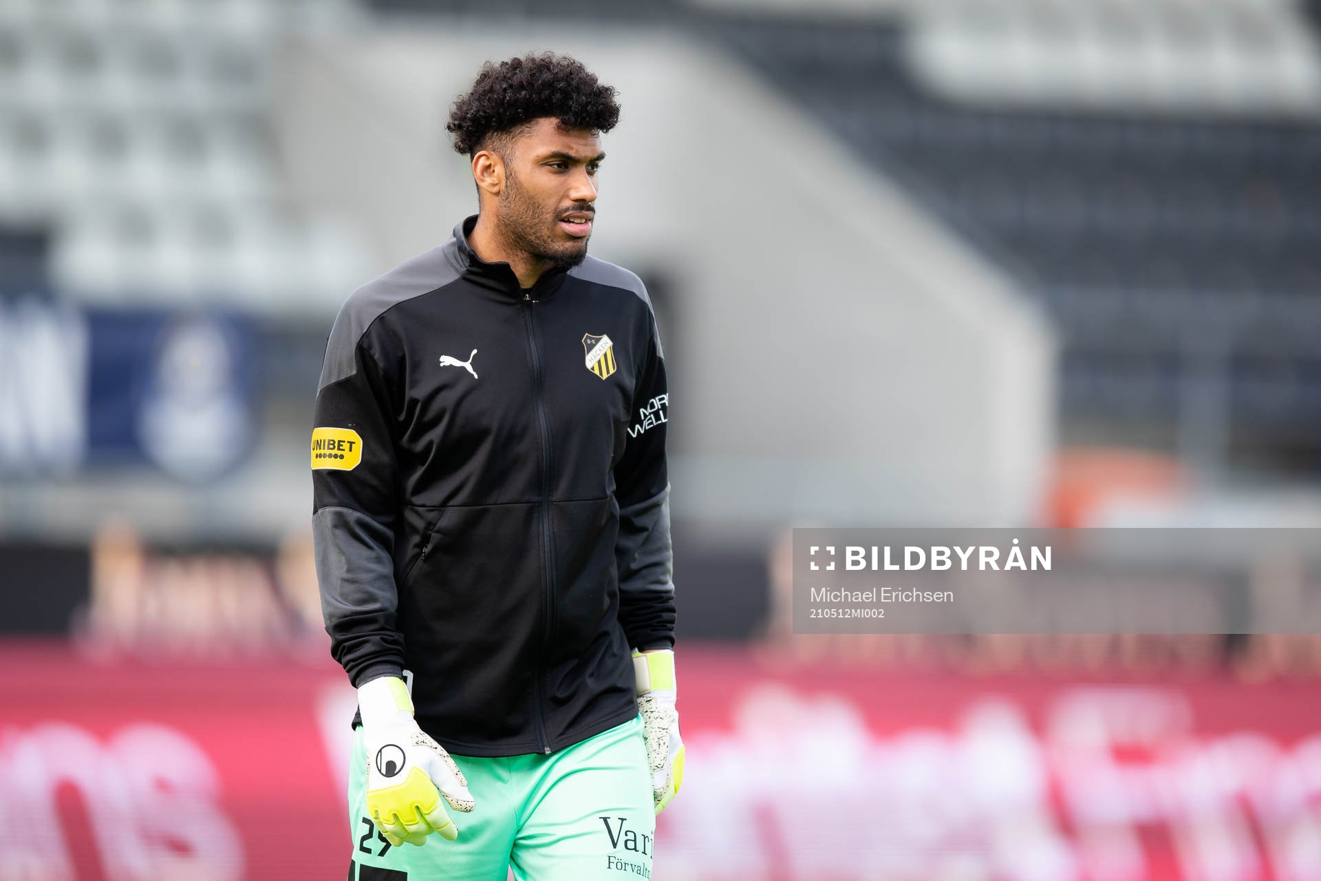 Häckens målvakt Jonathan Ursin Rasheed
