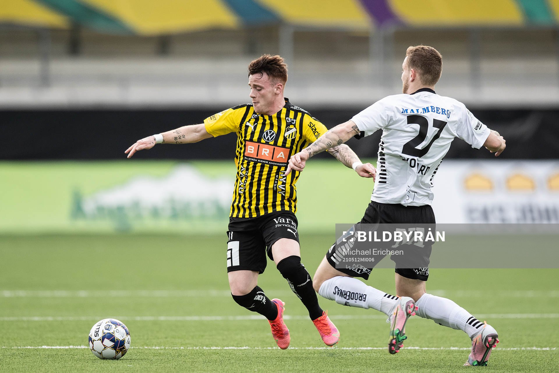 Häckens Tobias Heintz  och Örebros Andreas Skovgaard