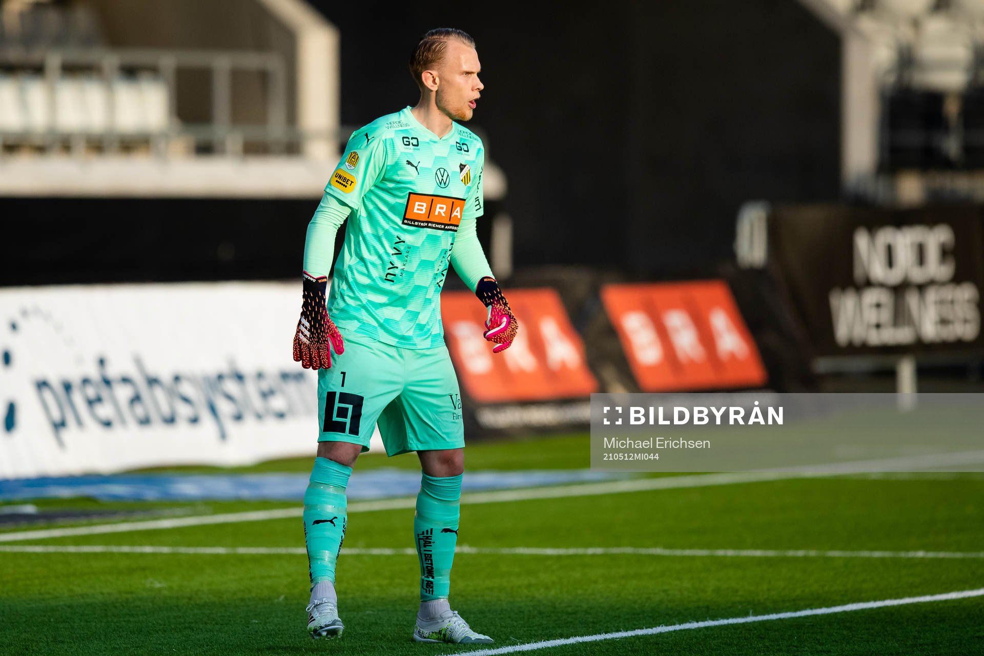 Häckens målvakt Pontus Dahlberg
