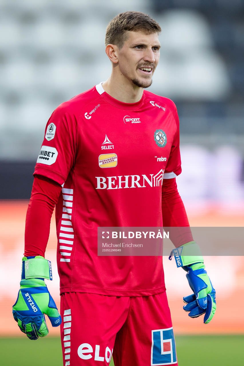 Örebros målvakt Bobby Allain