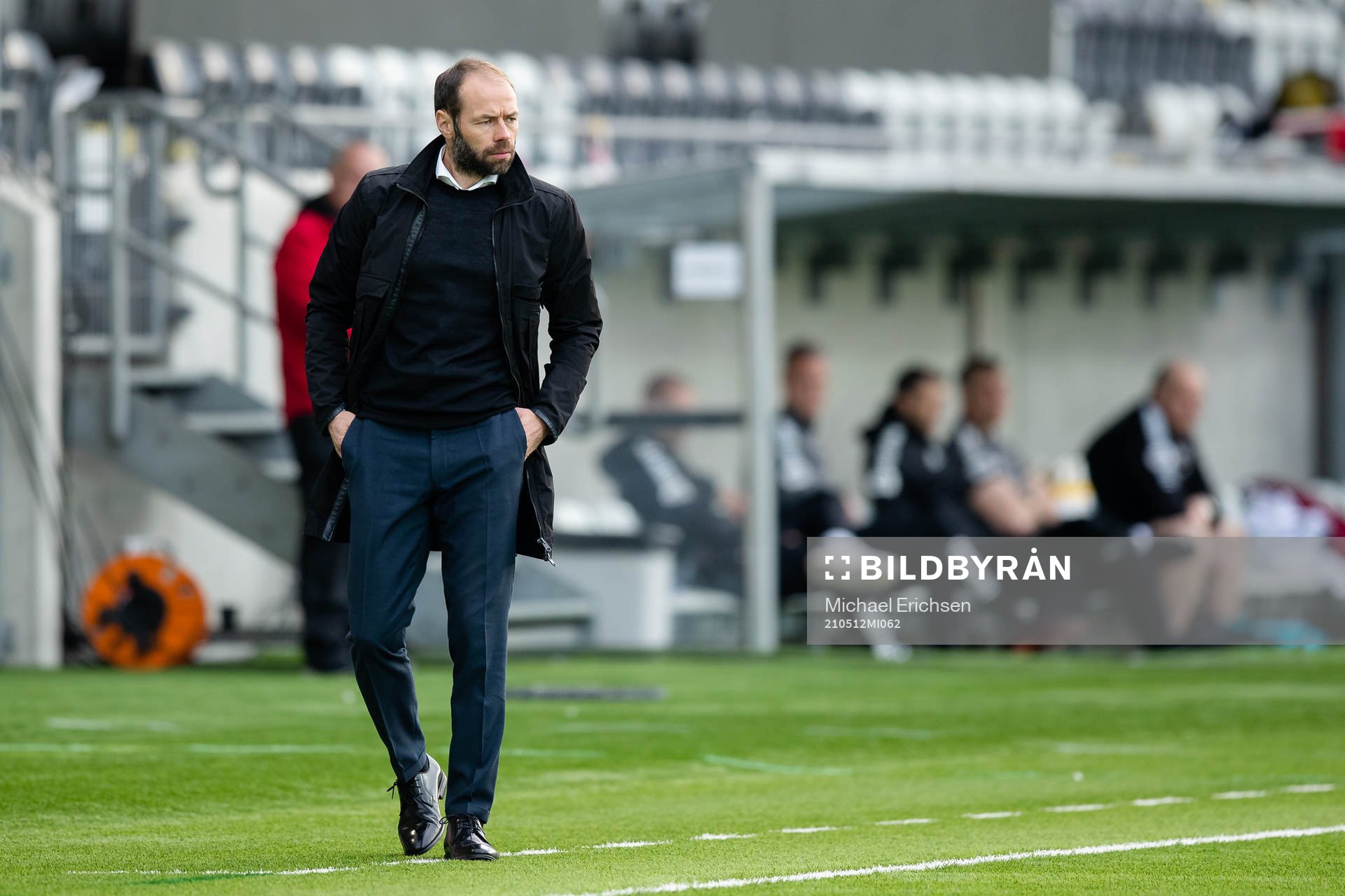 Häckens tränare Andreas Alm