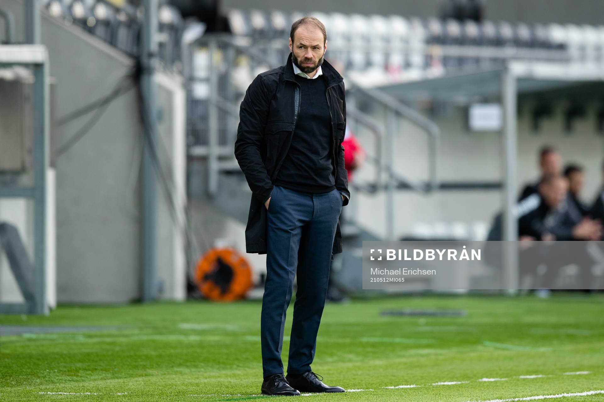 Häckens tränare Andreas Alm