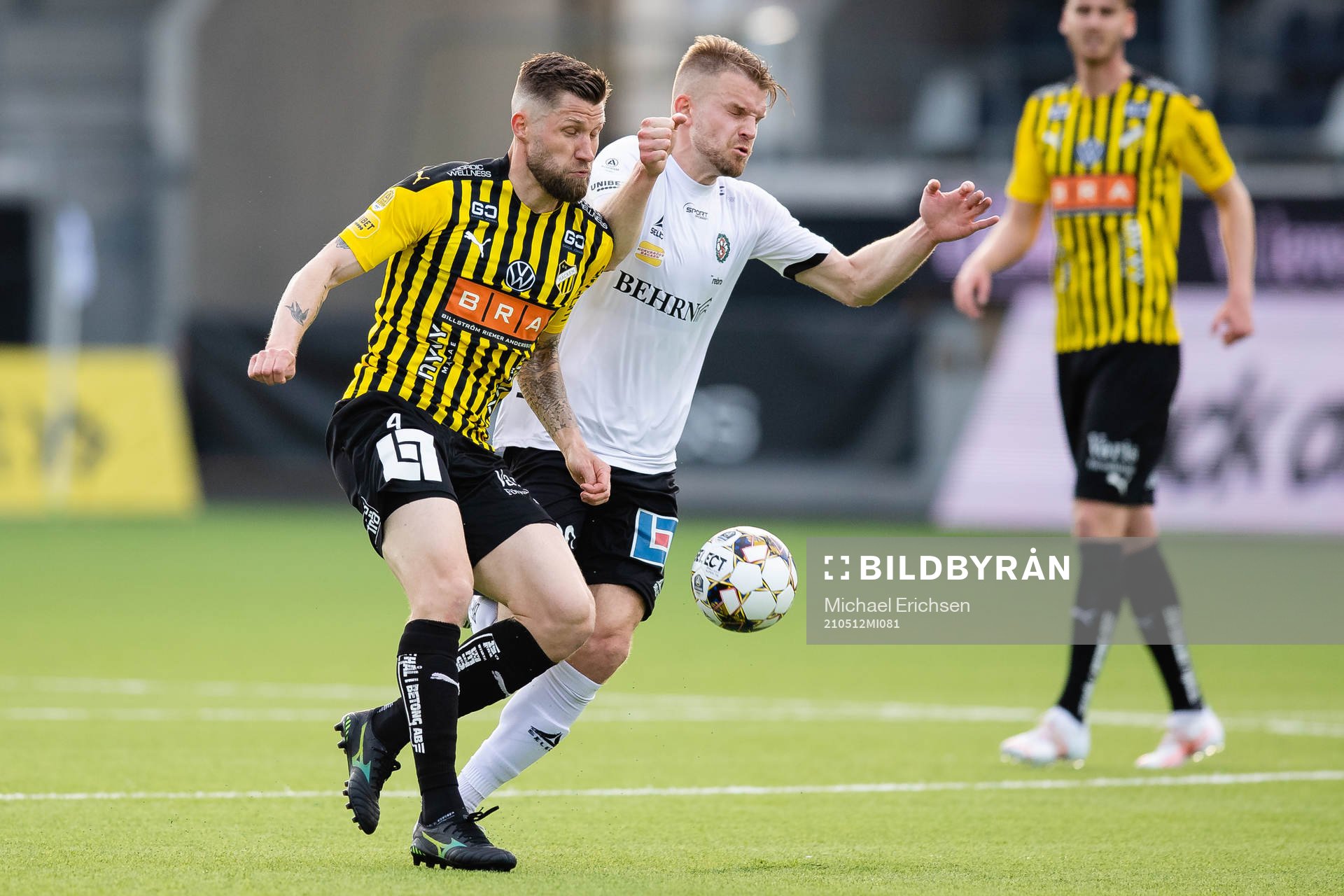 Häckens Joona Toivio och Örebros Erik Björndahl
