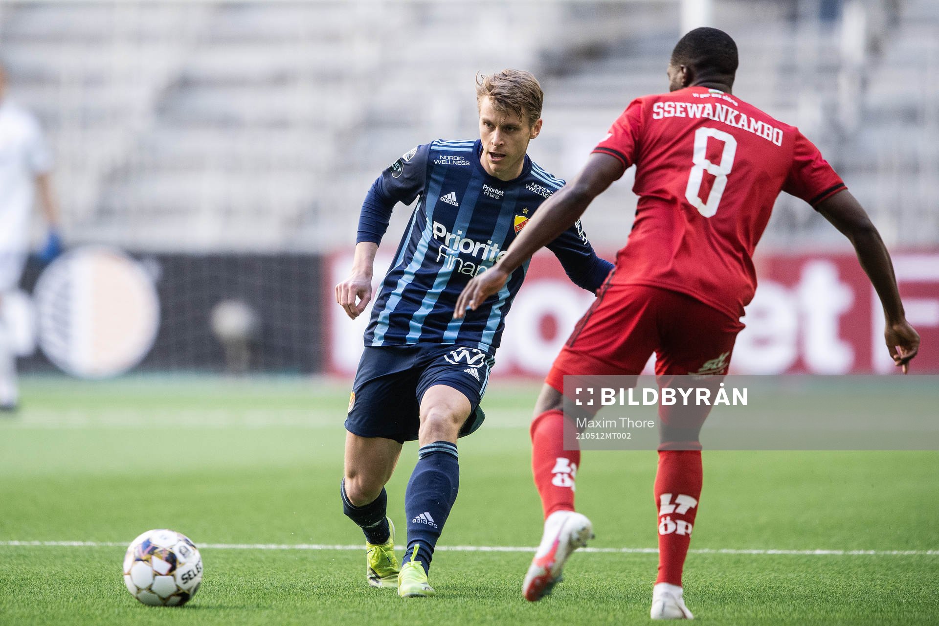 Djurgårdens Rasmus Schüller och Östersunds Isak