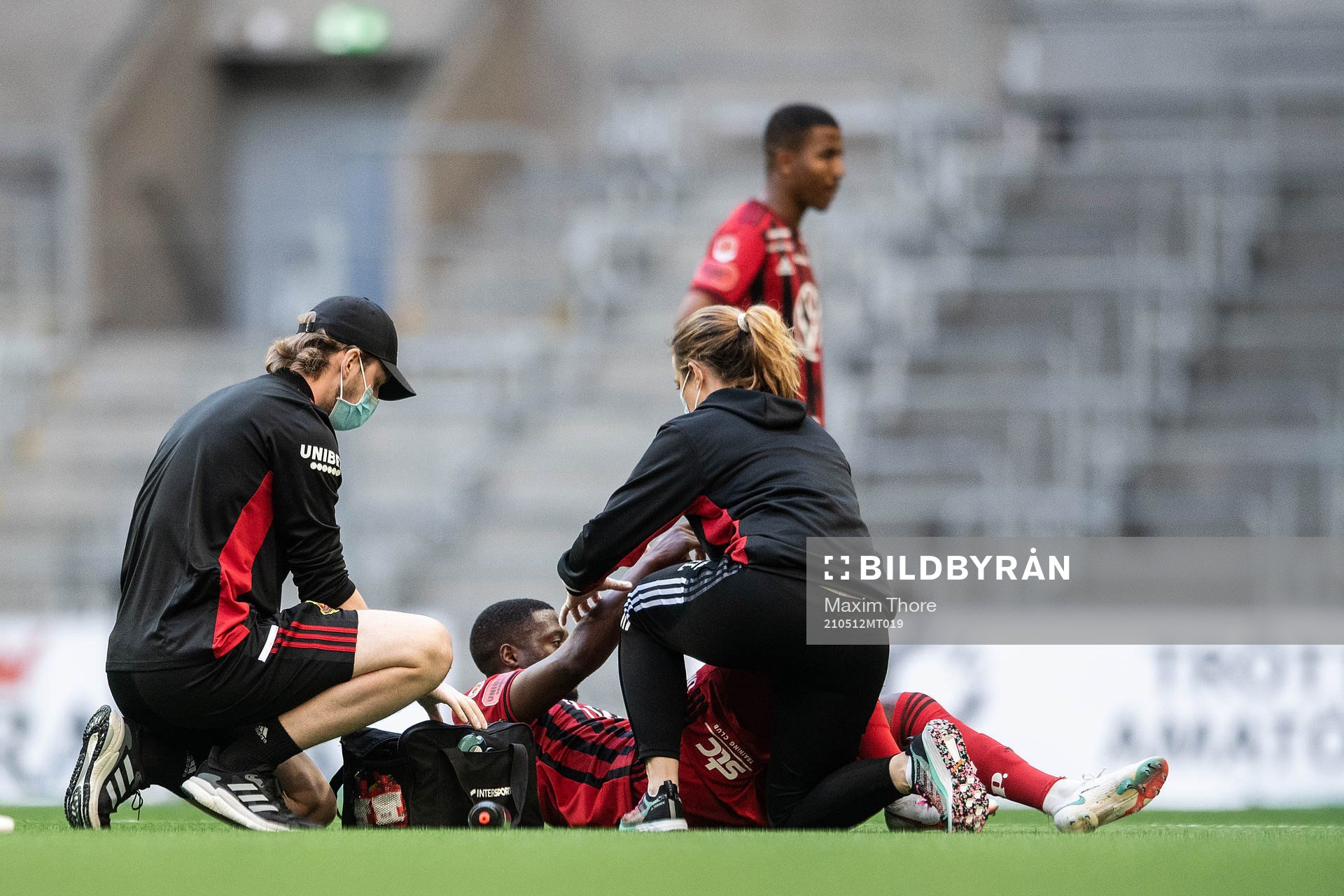 Östersunds Isak Ssewankambo får vård