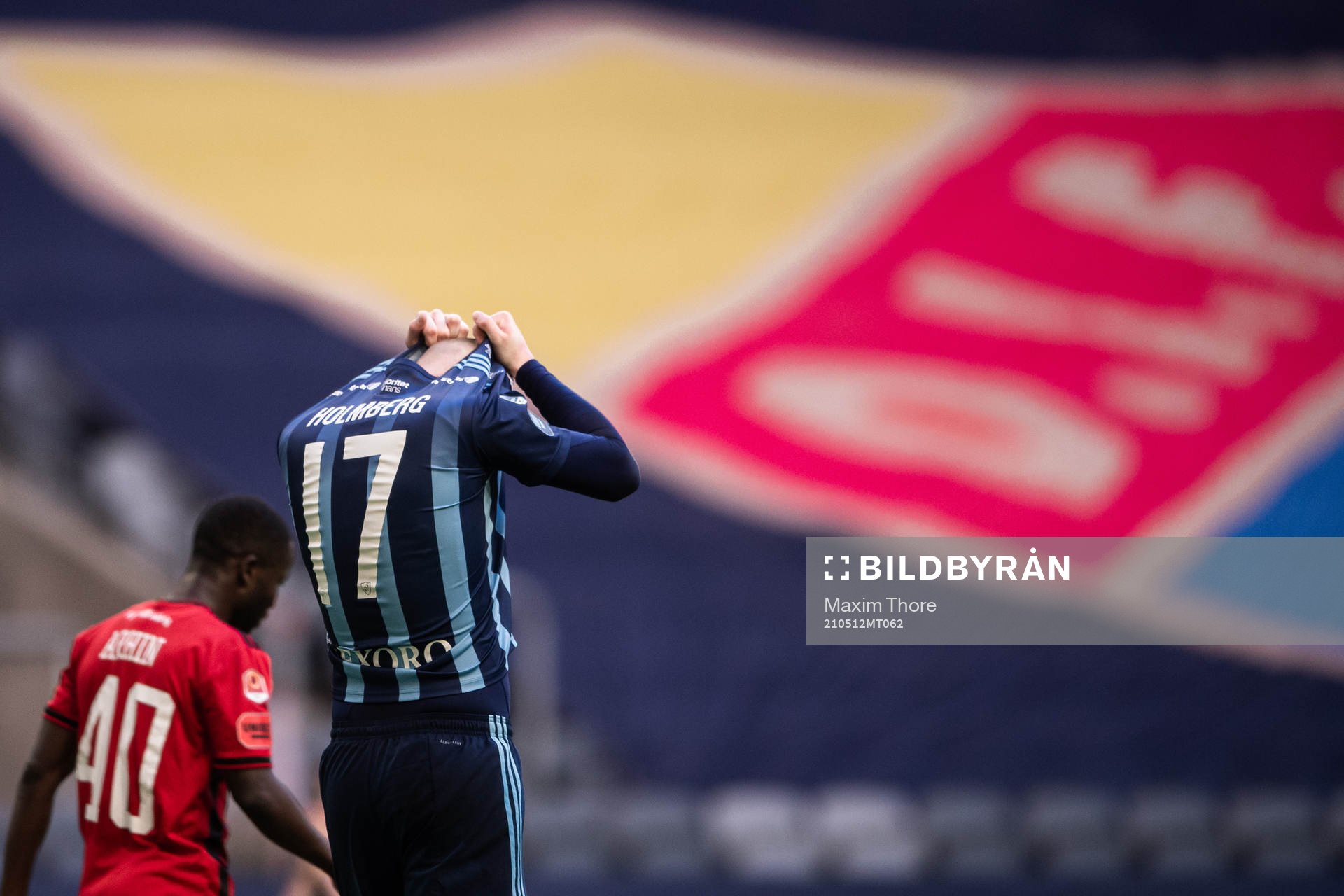 Djurgårdens Kalle Holmberg deppar